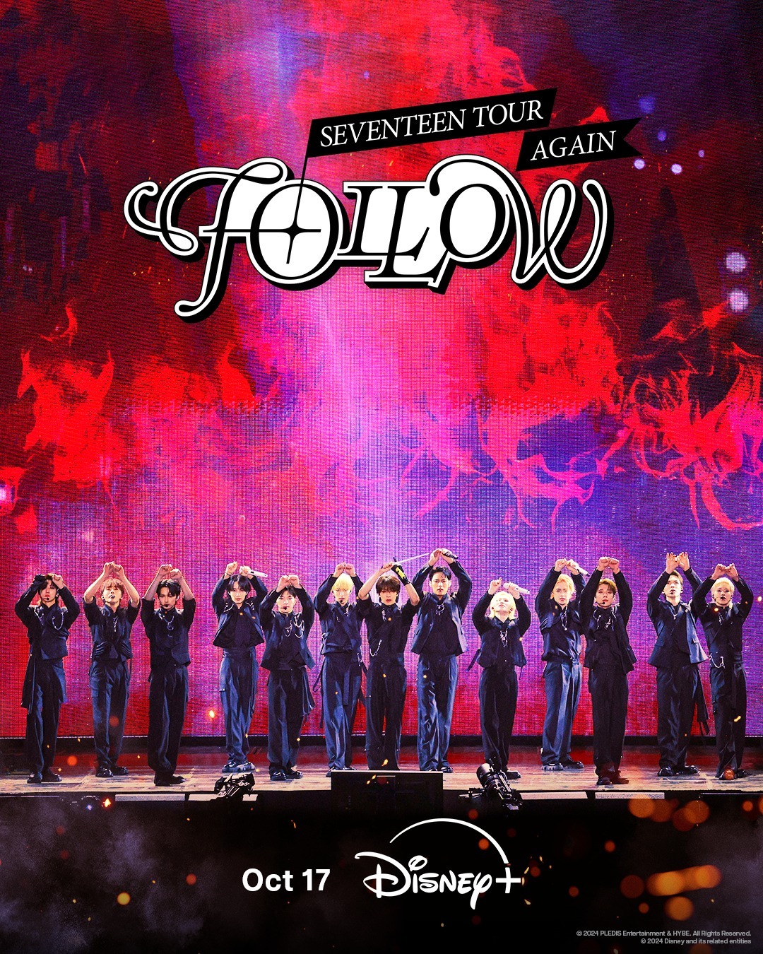 Extra Large Movie Poster Image for Seventeen Tour 'Follow' Again to Cinemas 