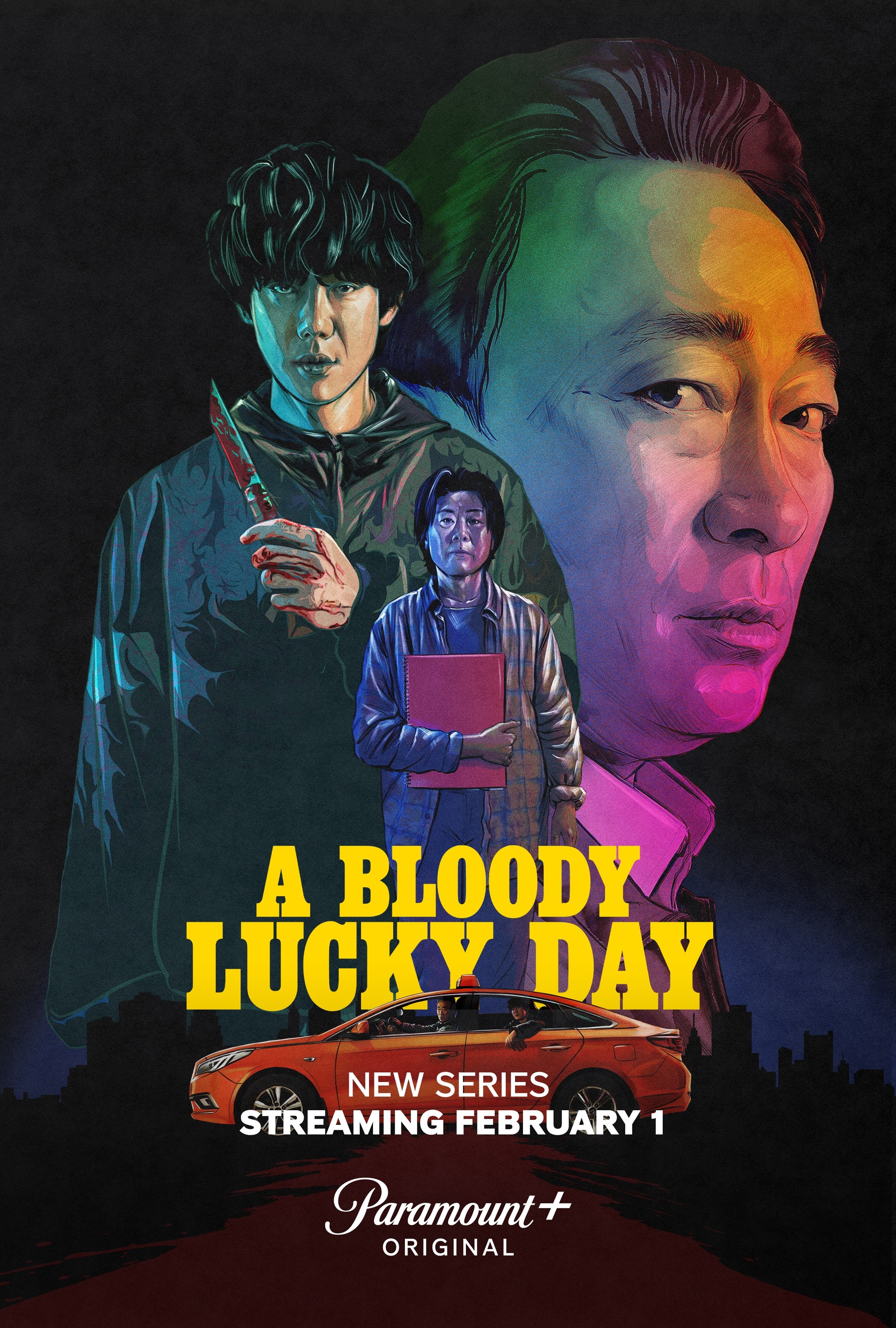 Mega Sized TV Poster Image for A Bloody Lucky Day 