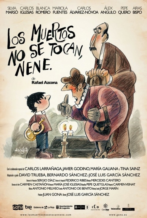 Los muertos no se tocan, nene Movie Poster