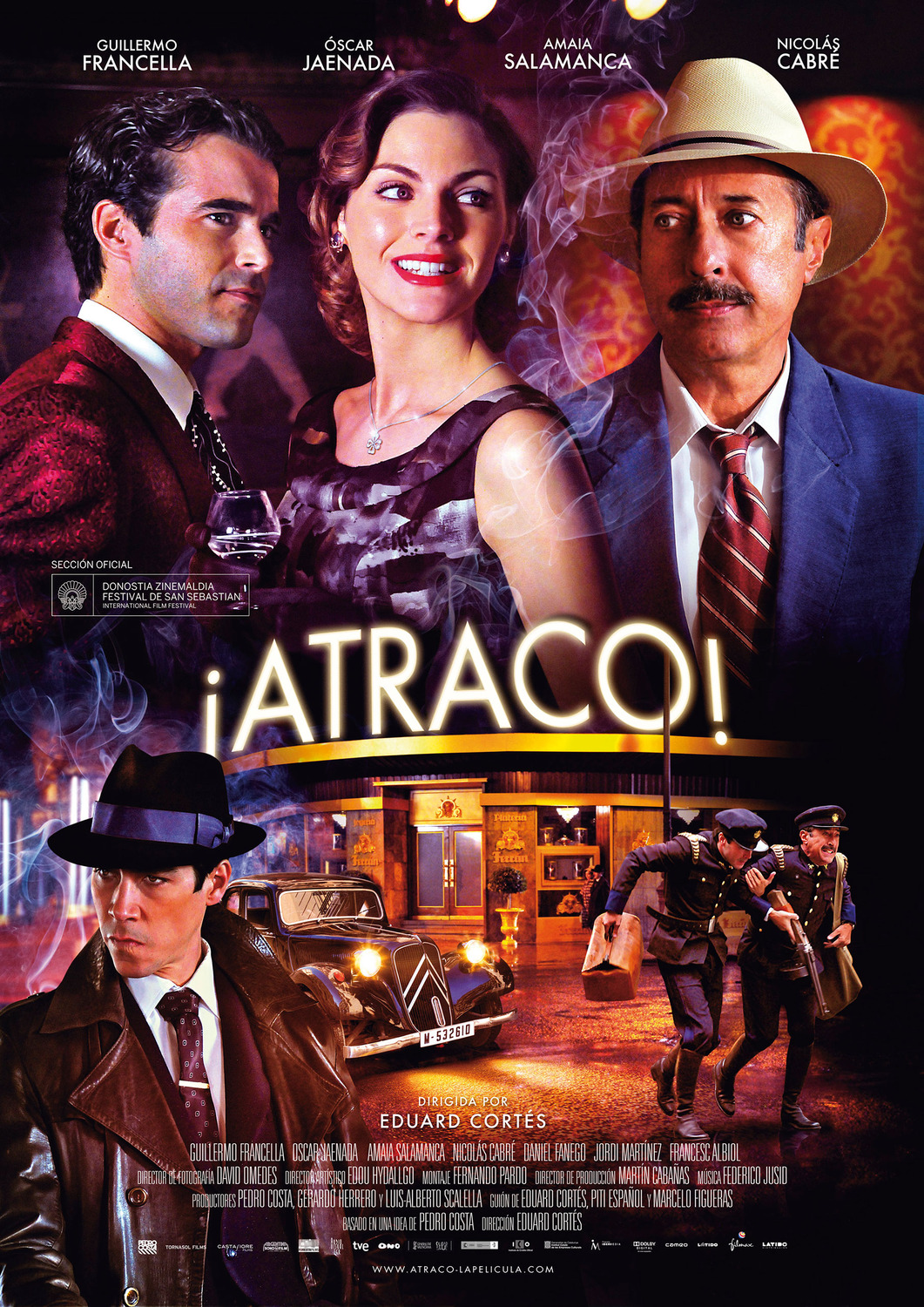 Extra Large Movie Poster Image for ¡Atraco! 