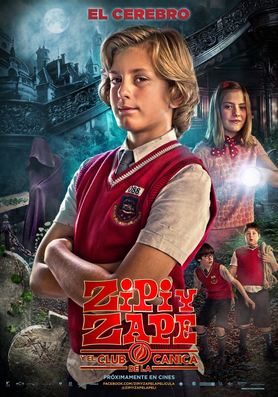 Extra Large Movie Poster Image for Zipi y Zape y el club de la canica (#2 of 6)