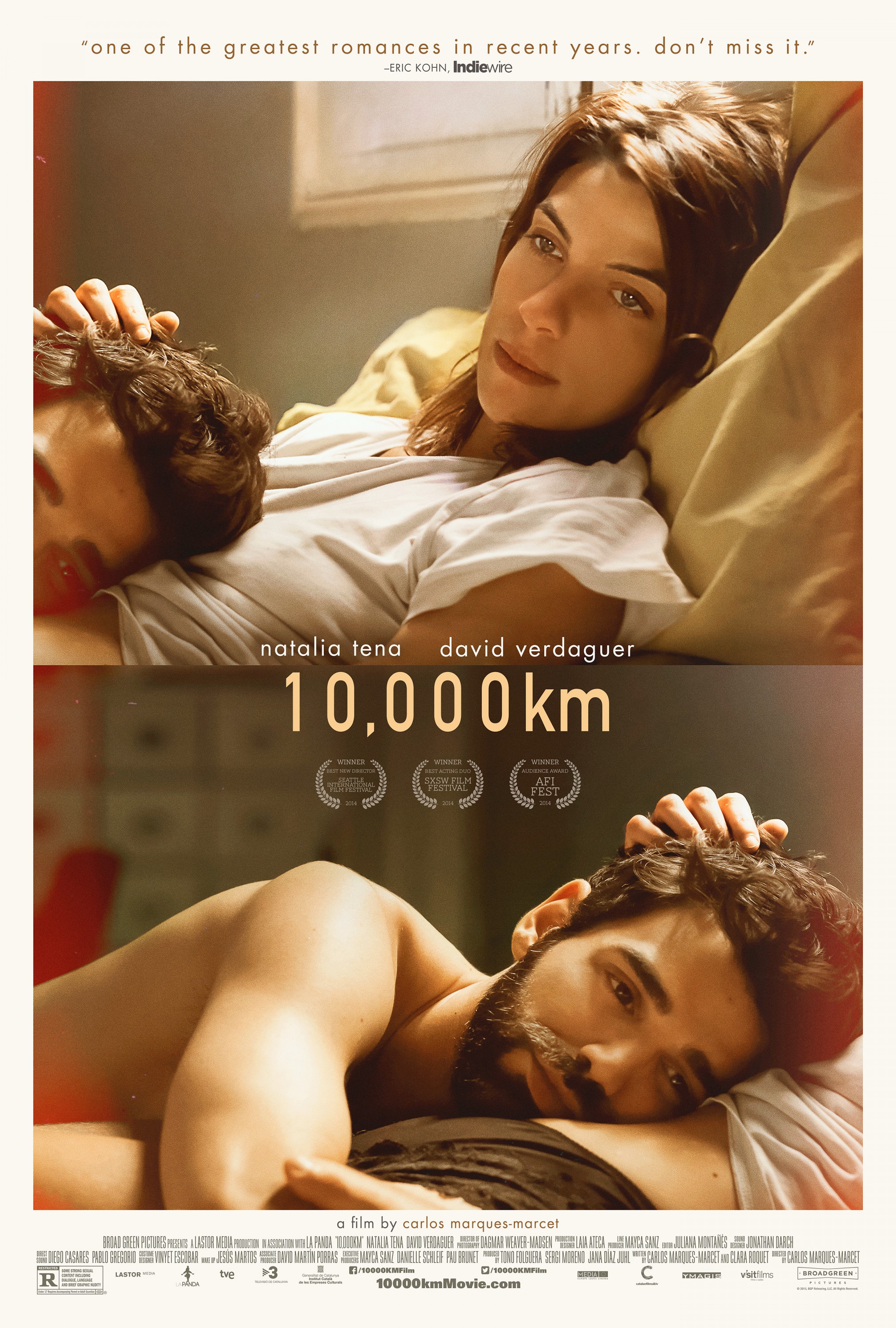 Mega Sized Movie Poster Image for 10,000 Km 