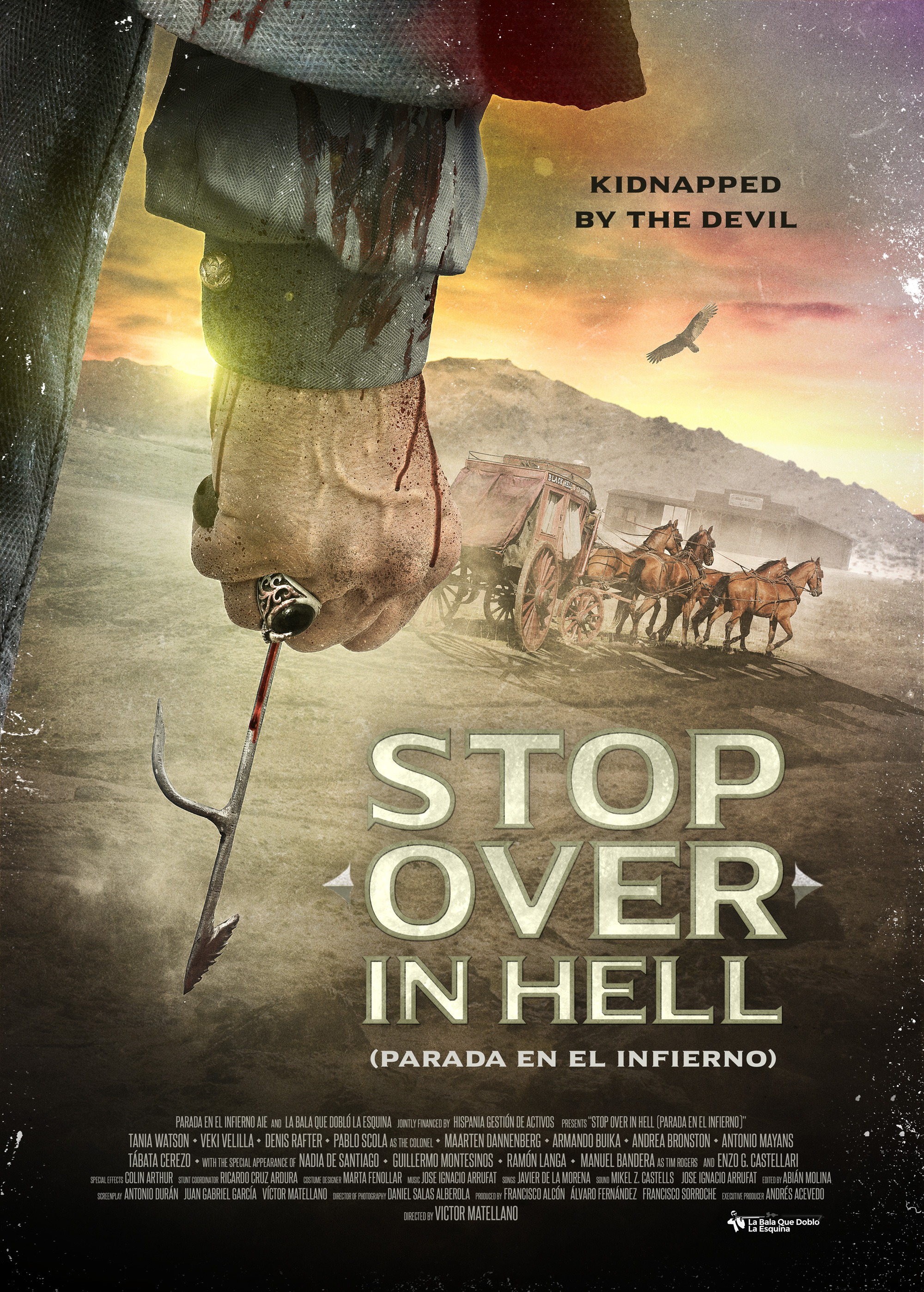 Mega Sized Movie Poster Image for Stop Over in Hell 