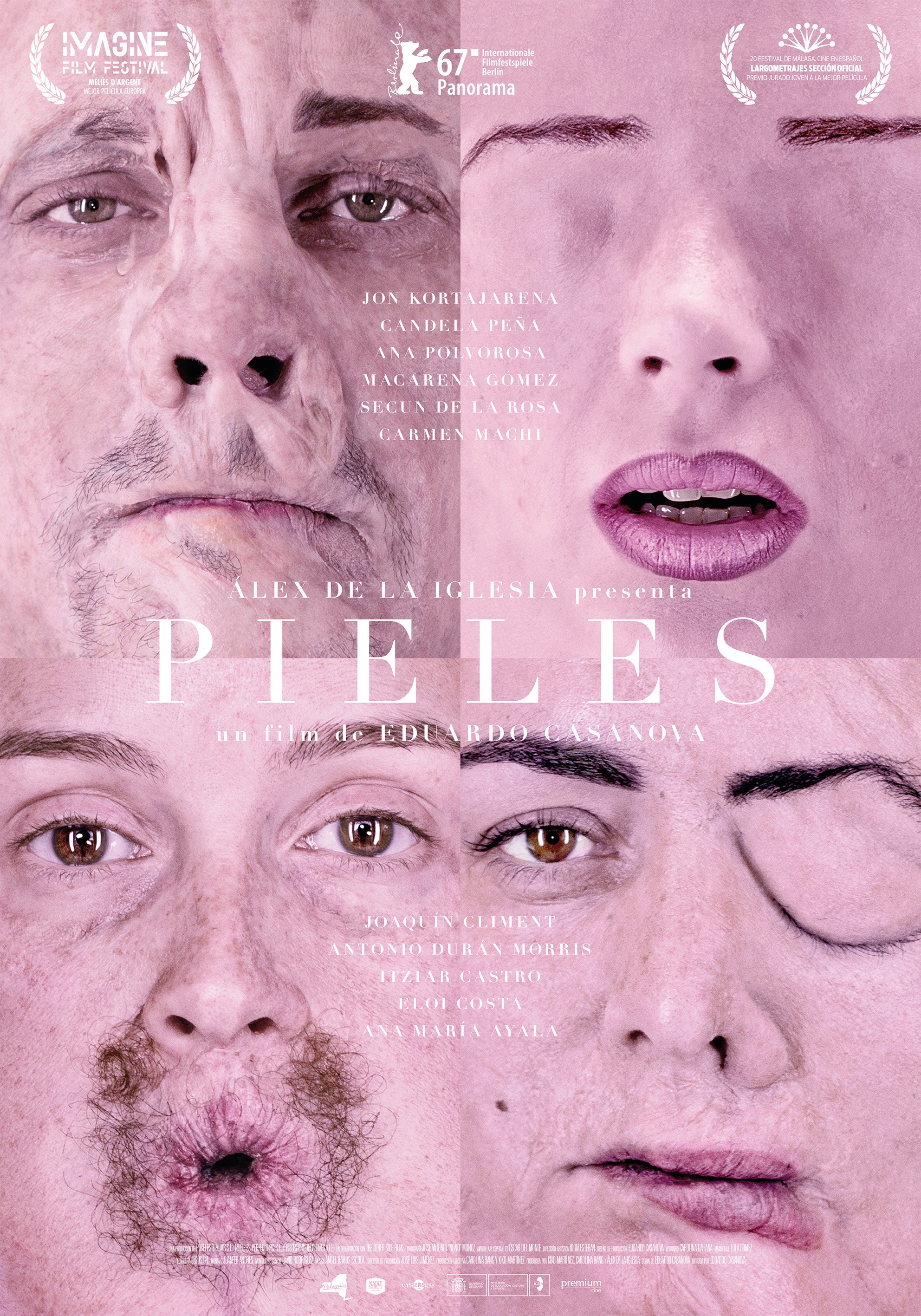 Mega Sized Movie Poster Image for Pieles (#2 of 2)