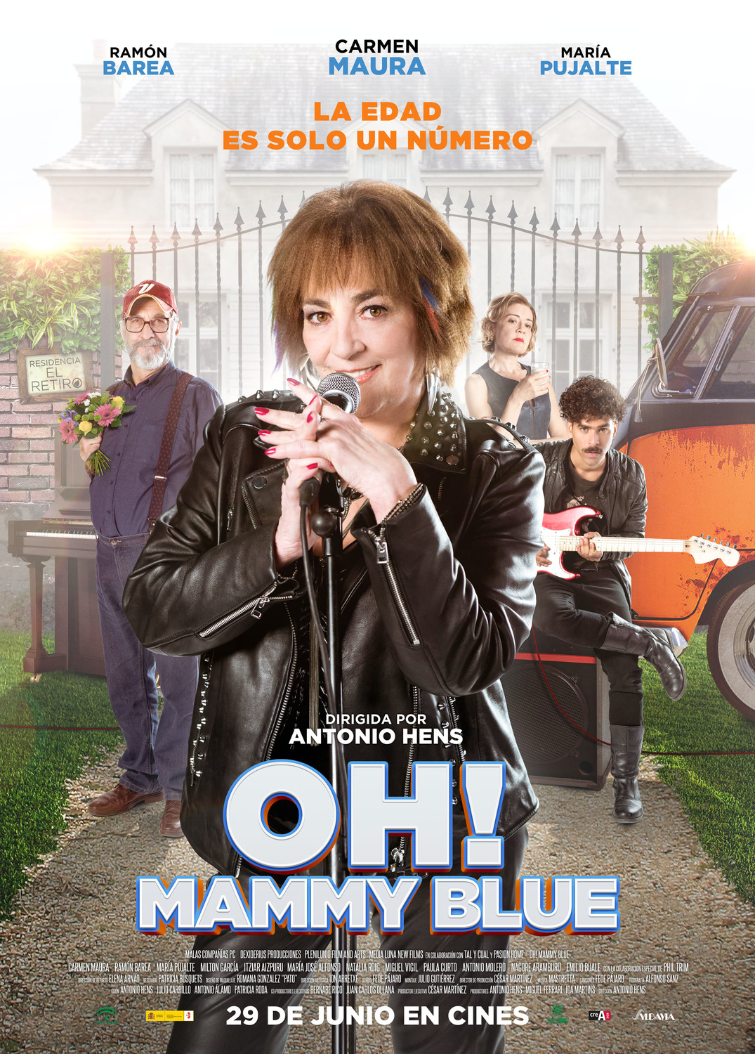 Extra Large Movie Poster Image for Oh! Mammy Blue 