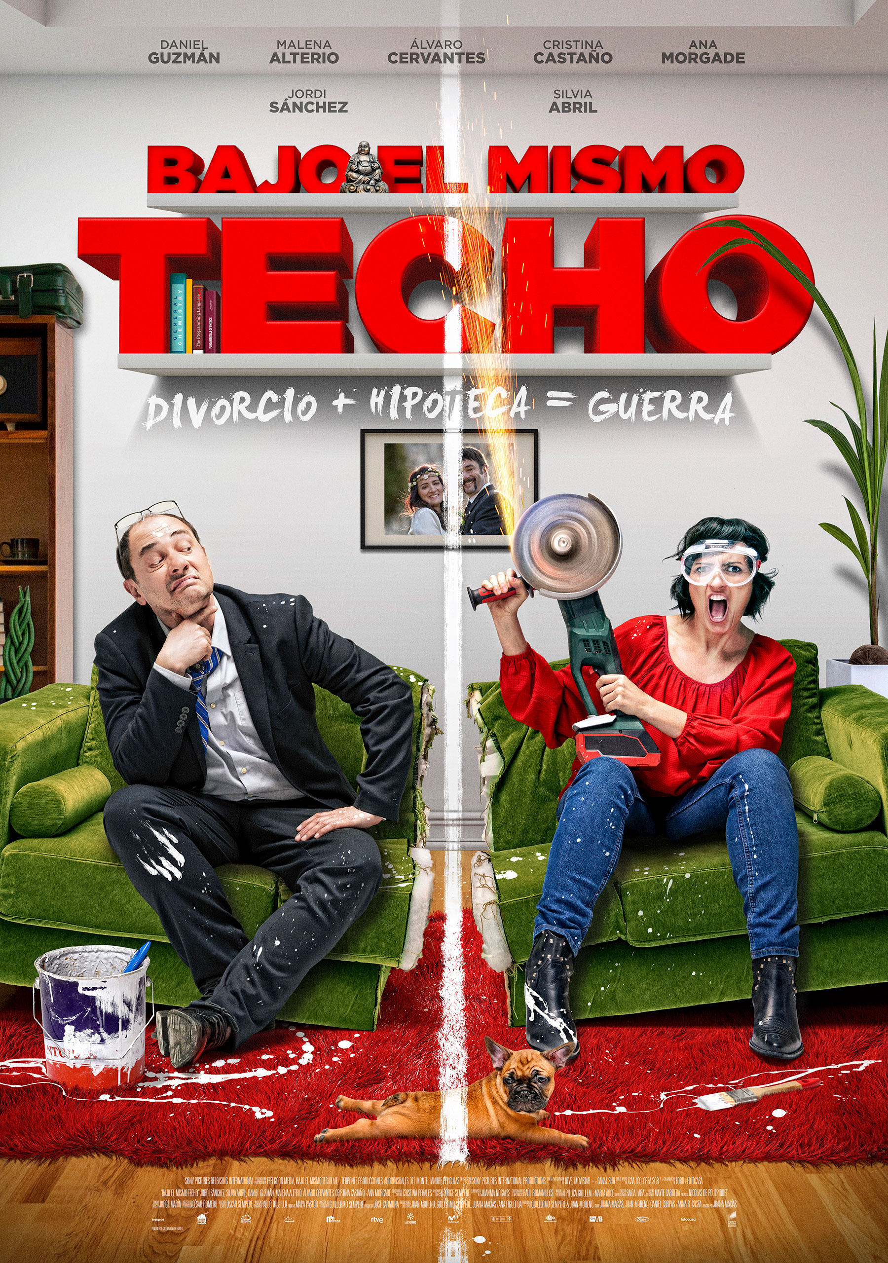 Mega Sized Movie Poster Image for Bajo el mismo techo 