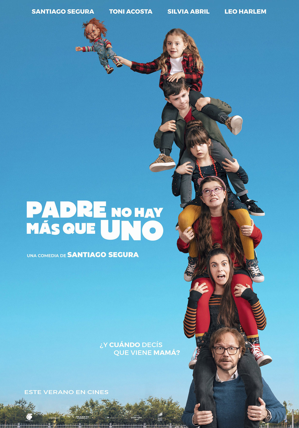 Extra Large Movie Poster Image for Padre no hay más que uno (#1 of 5)