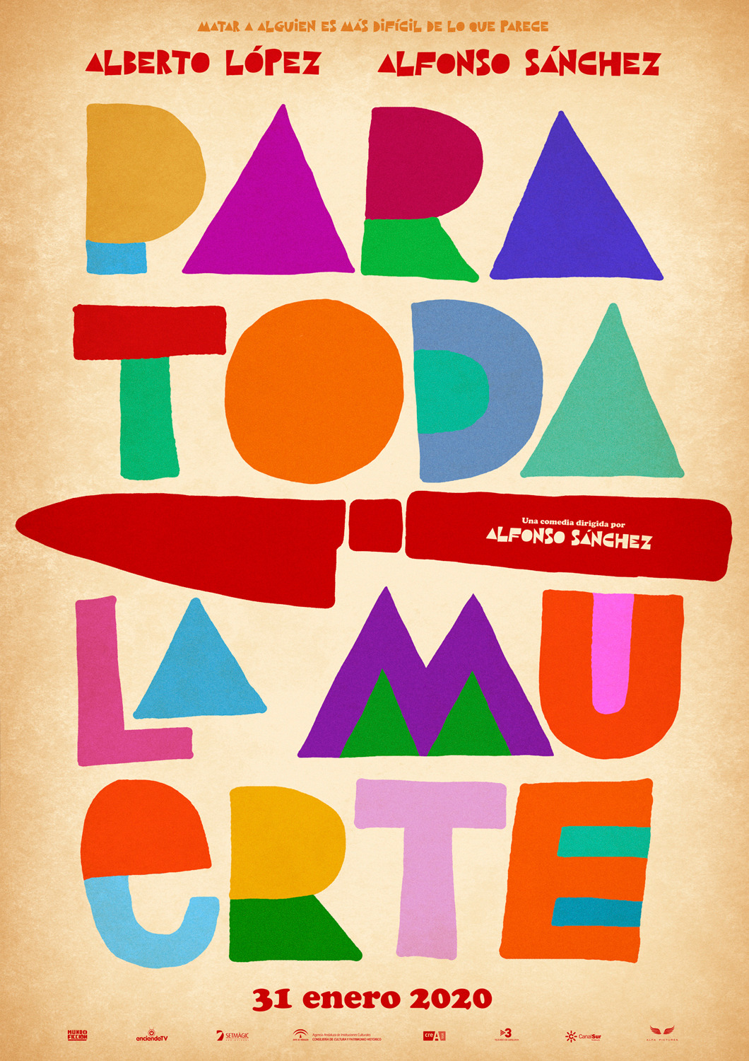 Extra Large Movie Poster Image for Para toda la muerte (#2 of 3)