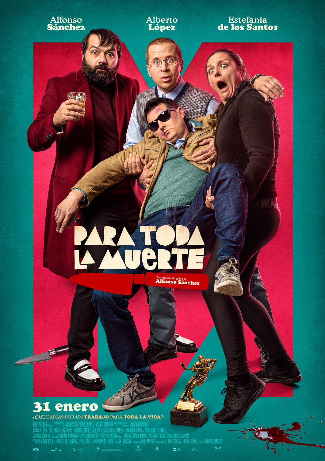 Extra Large Movie Poster Image for Para toda la muerte (#3 of 3)