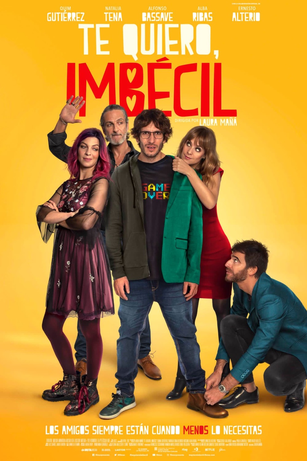 Extra Large Movie Poster Image for Te quiero, imbécil 