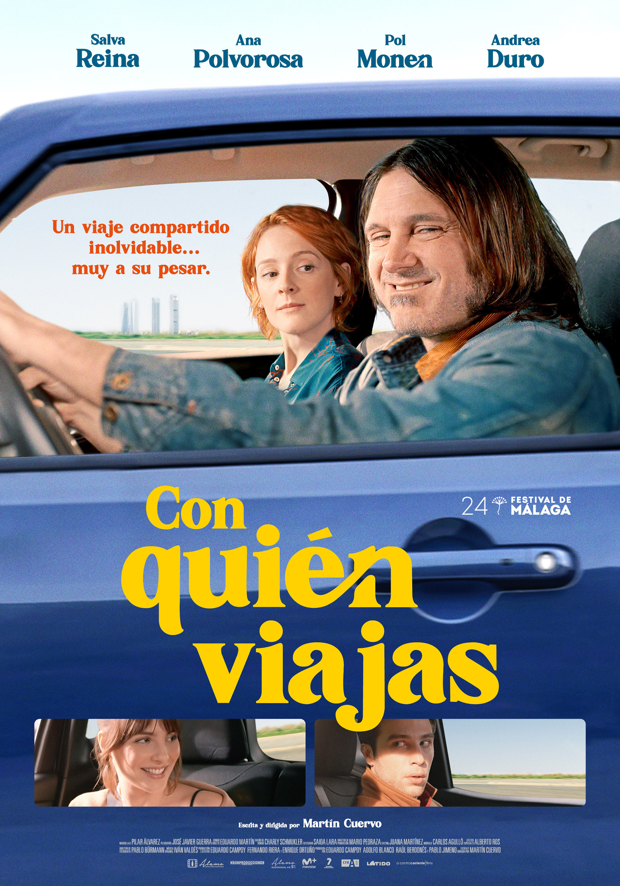 Mega Sized Movie Poster Image for Con quién viajas 