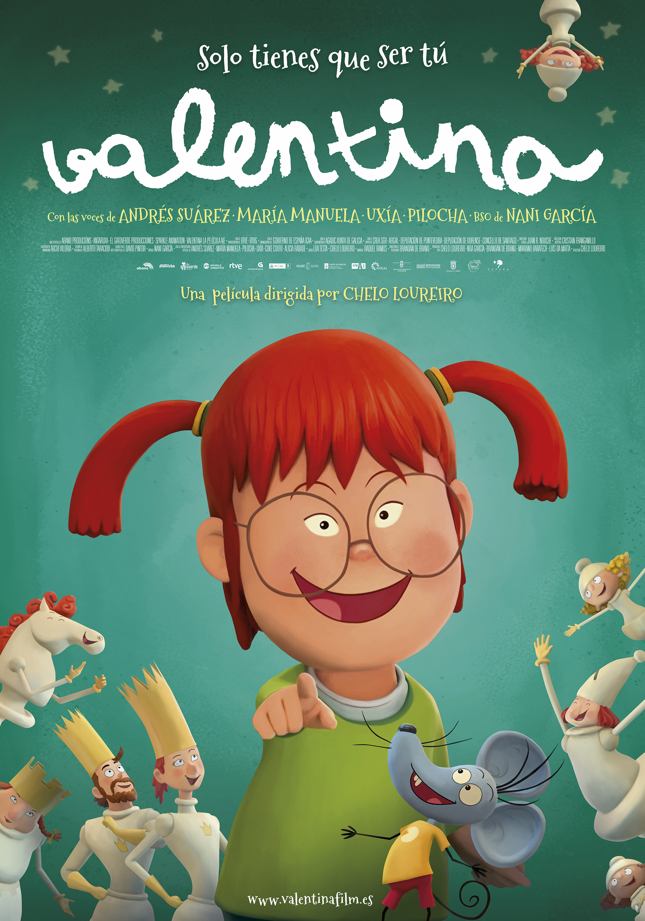 Mega Sized Movie Poster Image for Valentina 