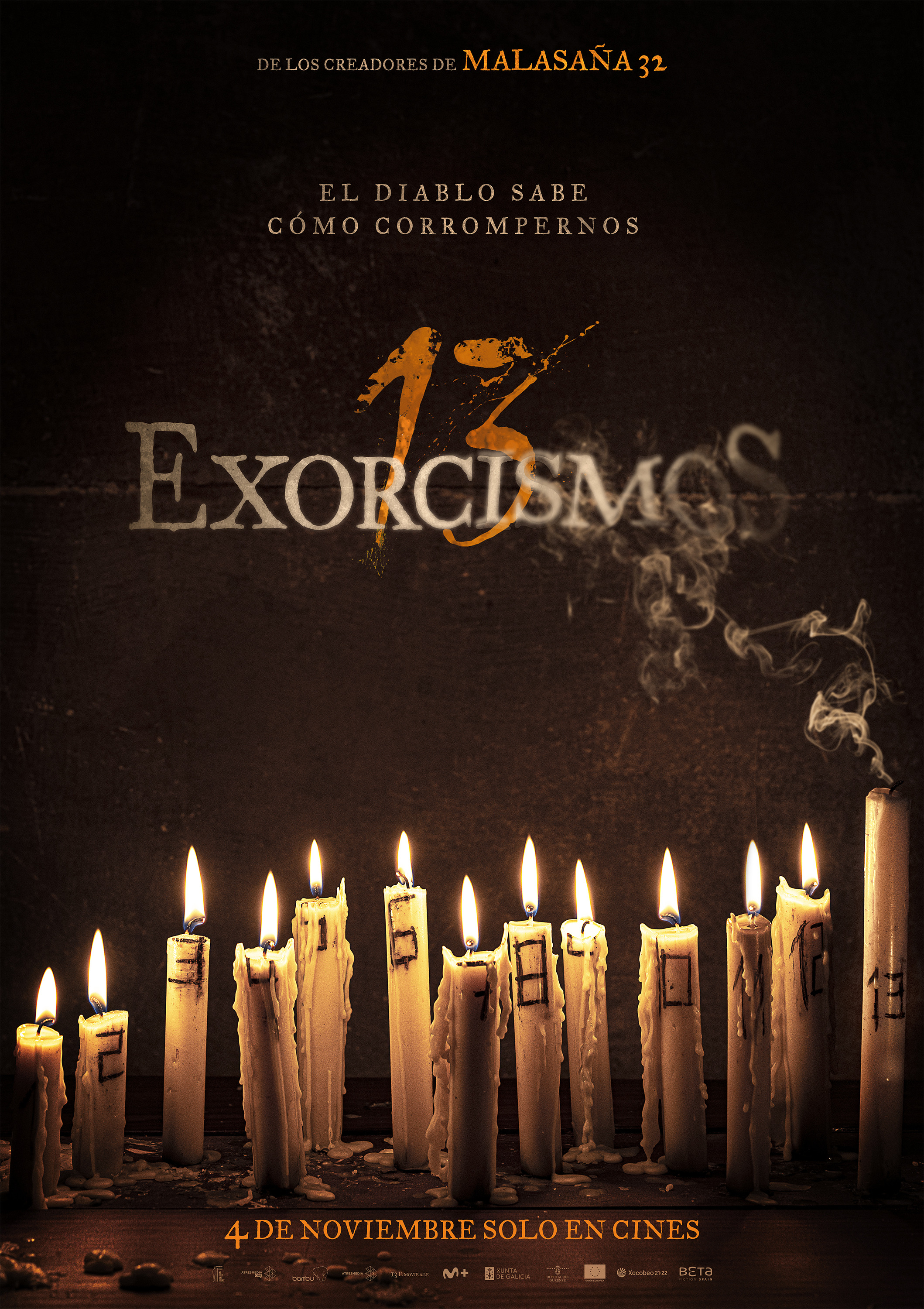 Mega Sized Movie Poster Image for 13 exorcismos (#2 of 3)