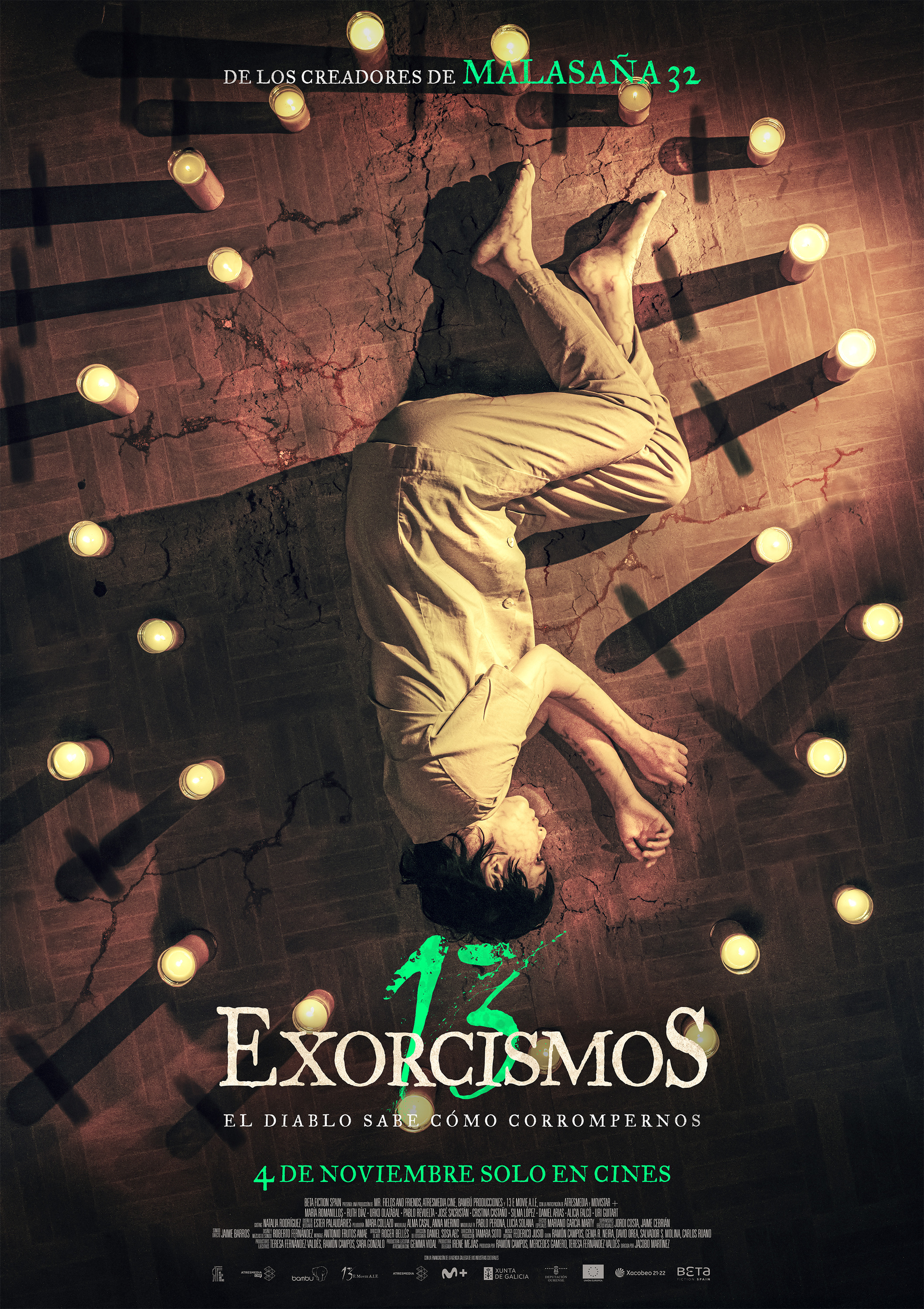 Mega Sized Movie Poster Image for 13 exorcismos (#3 of 3)