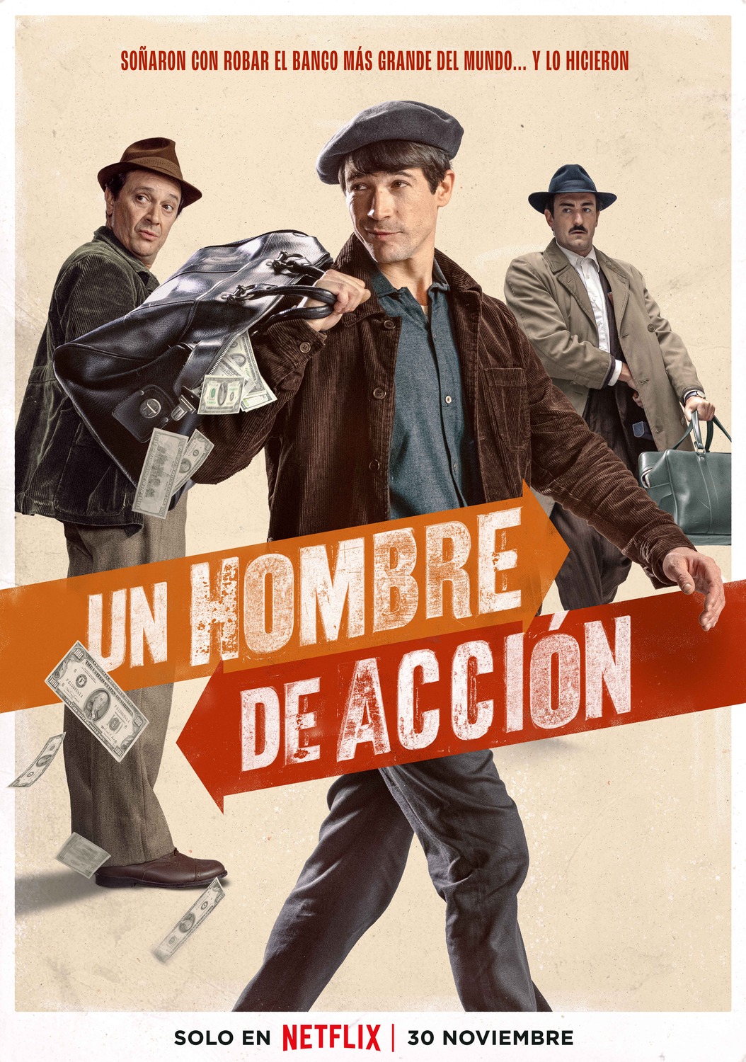 Extra Large Movie Poster Image for Un hombre de acción 