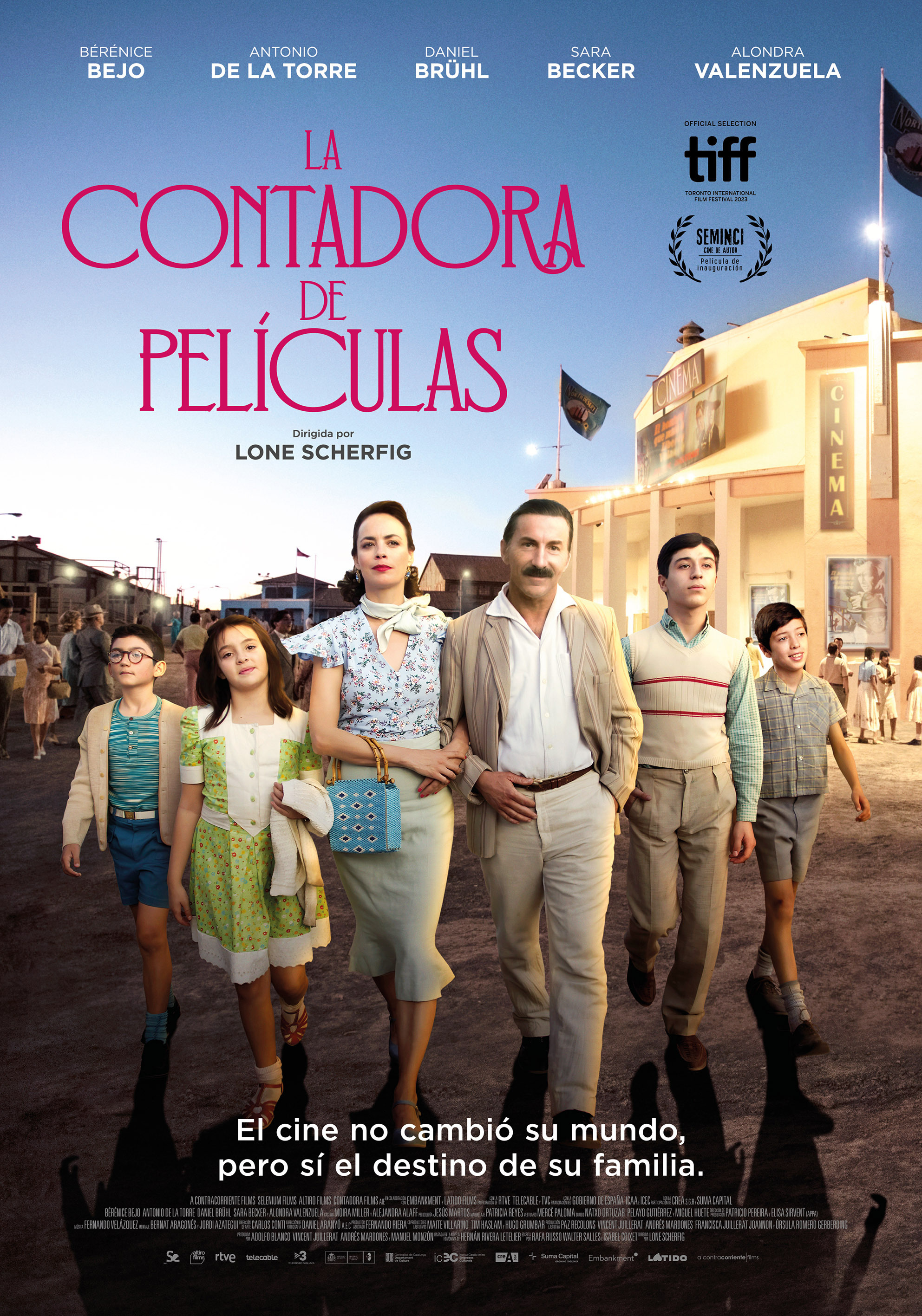 Mega Sized Movie Poster Image for La contadora de películas 