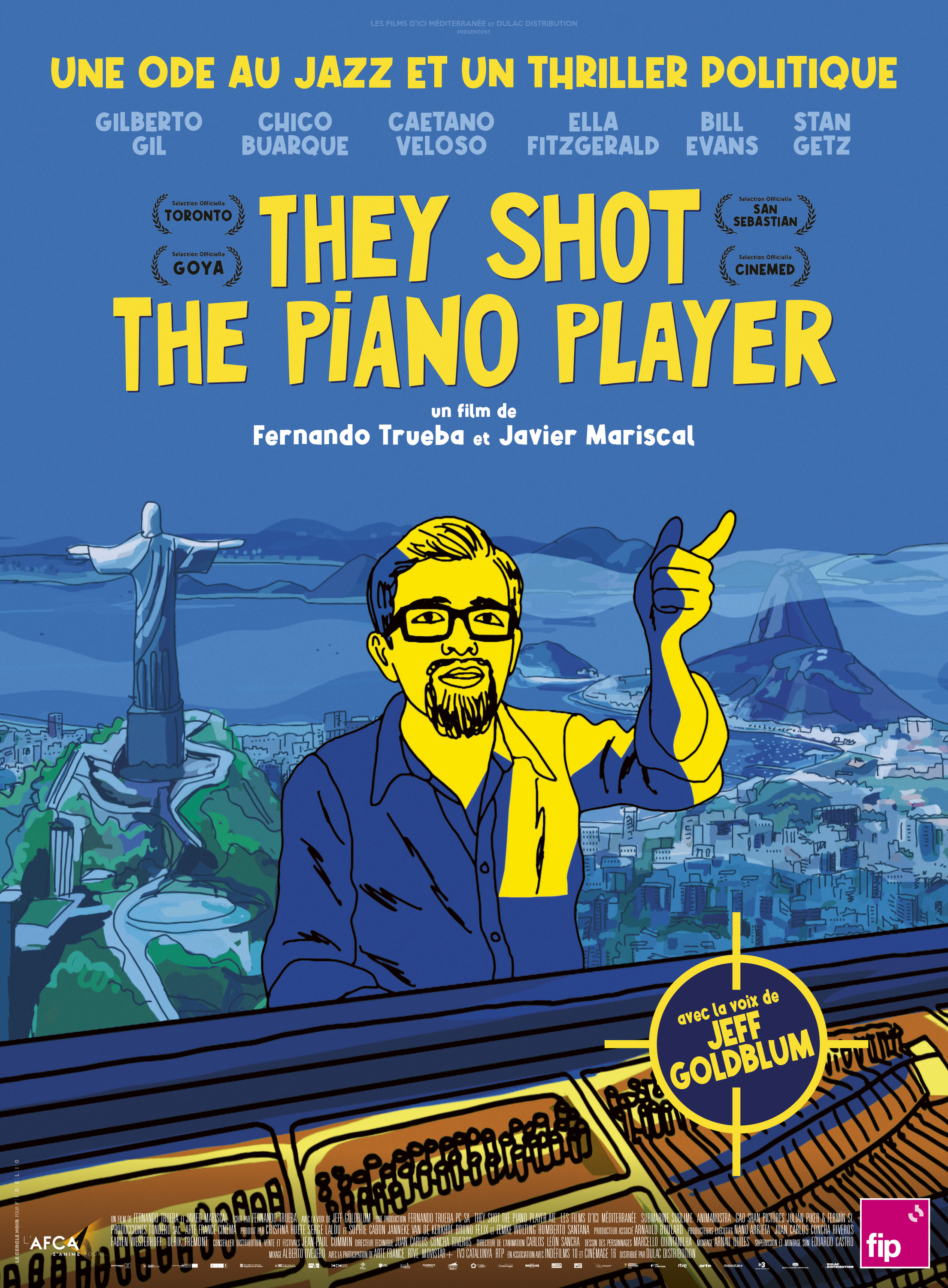 Mega Sized Movie Poster Image for They Shot the Piano Player (#3 of 3)