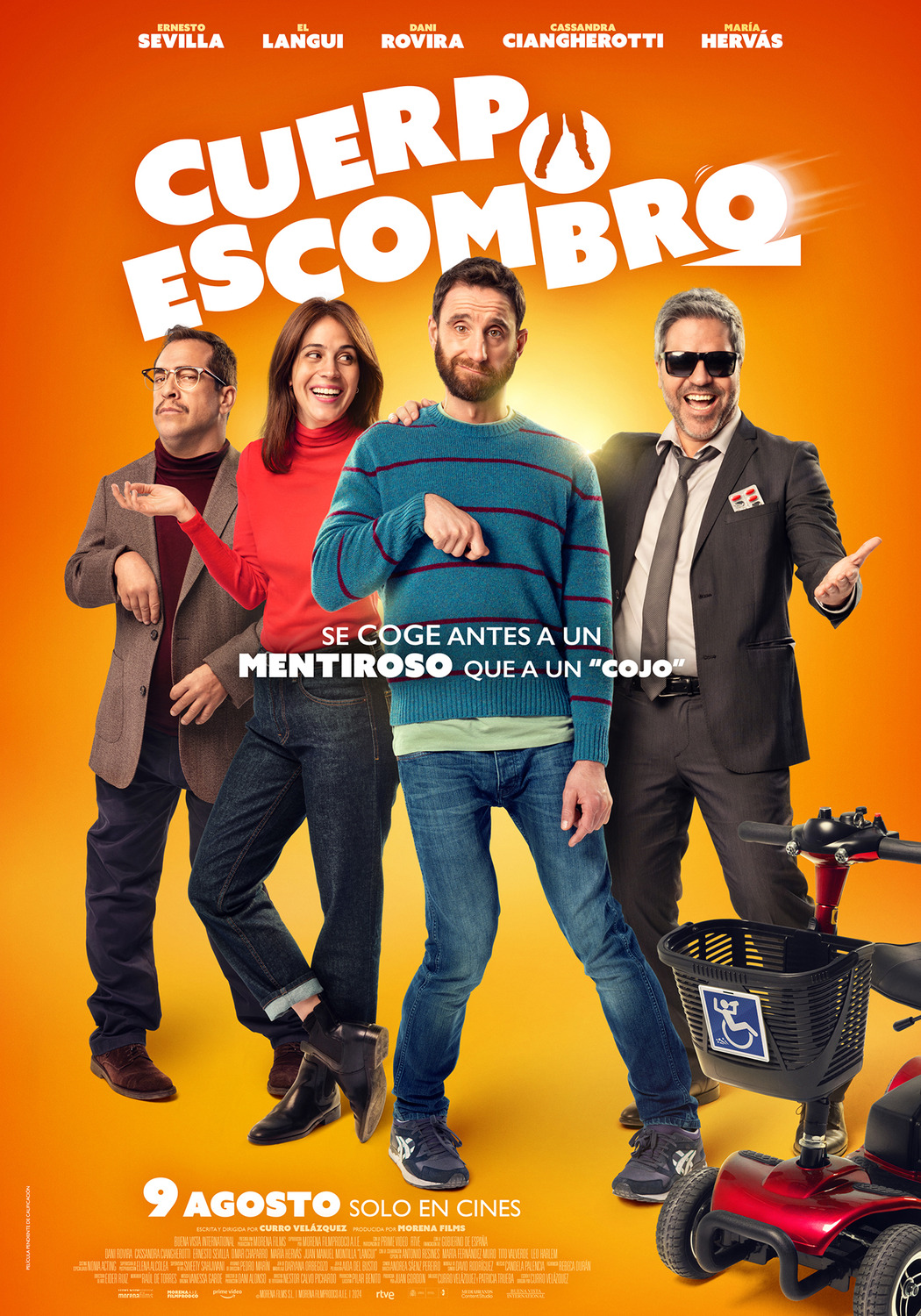 Extra Large Movie Poster Image for Cuerpo escombro (#2 of 2)