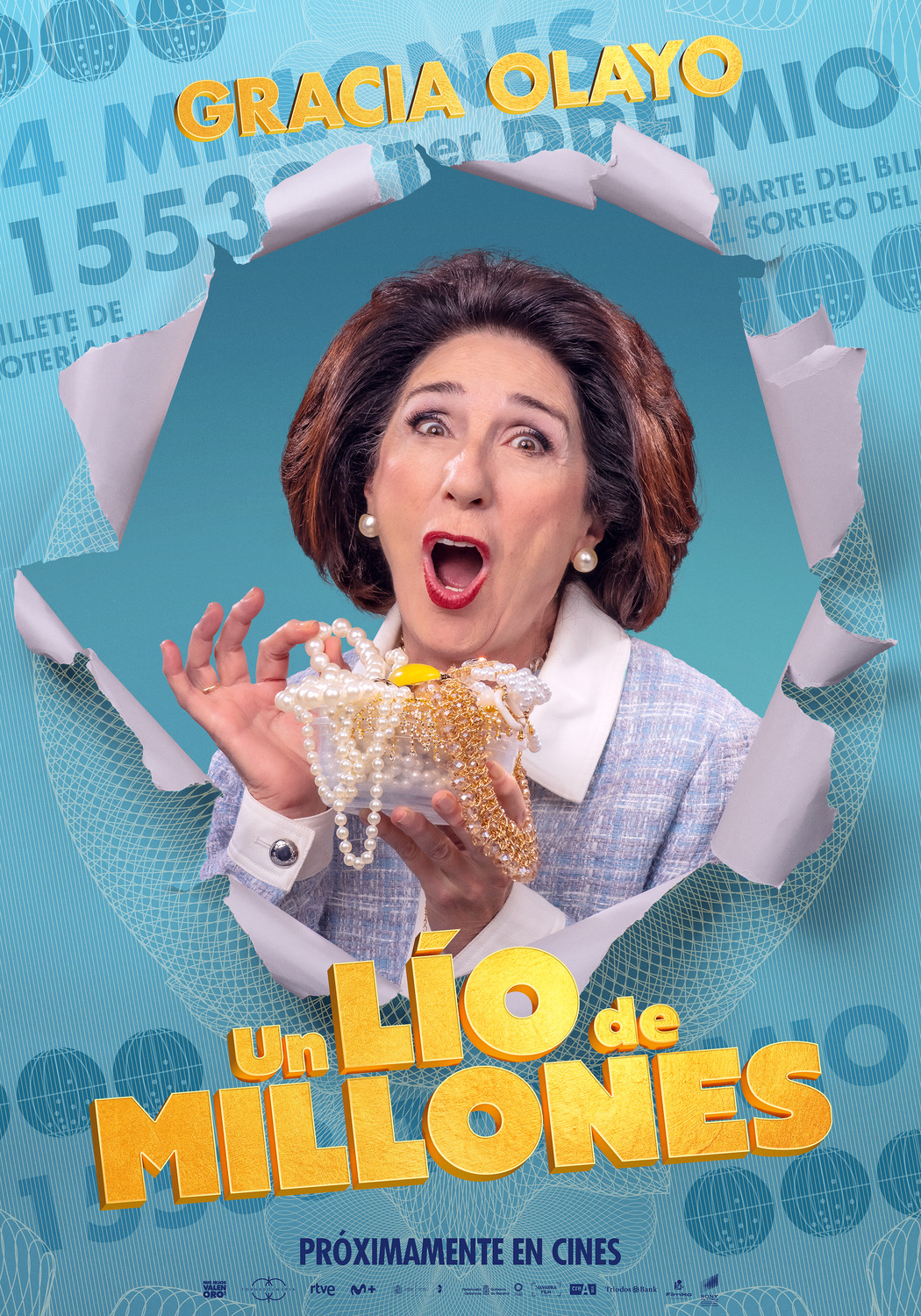 Extra Large Movie Poster Image for Un lío de millones (#5 of 5)