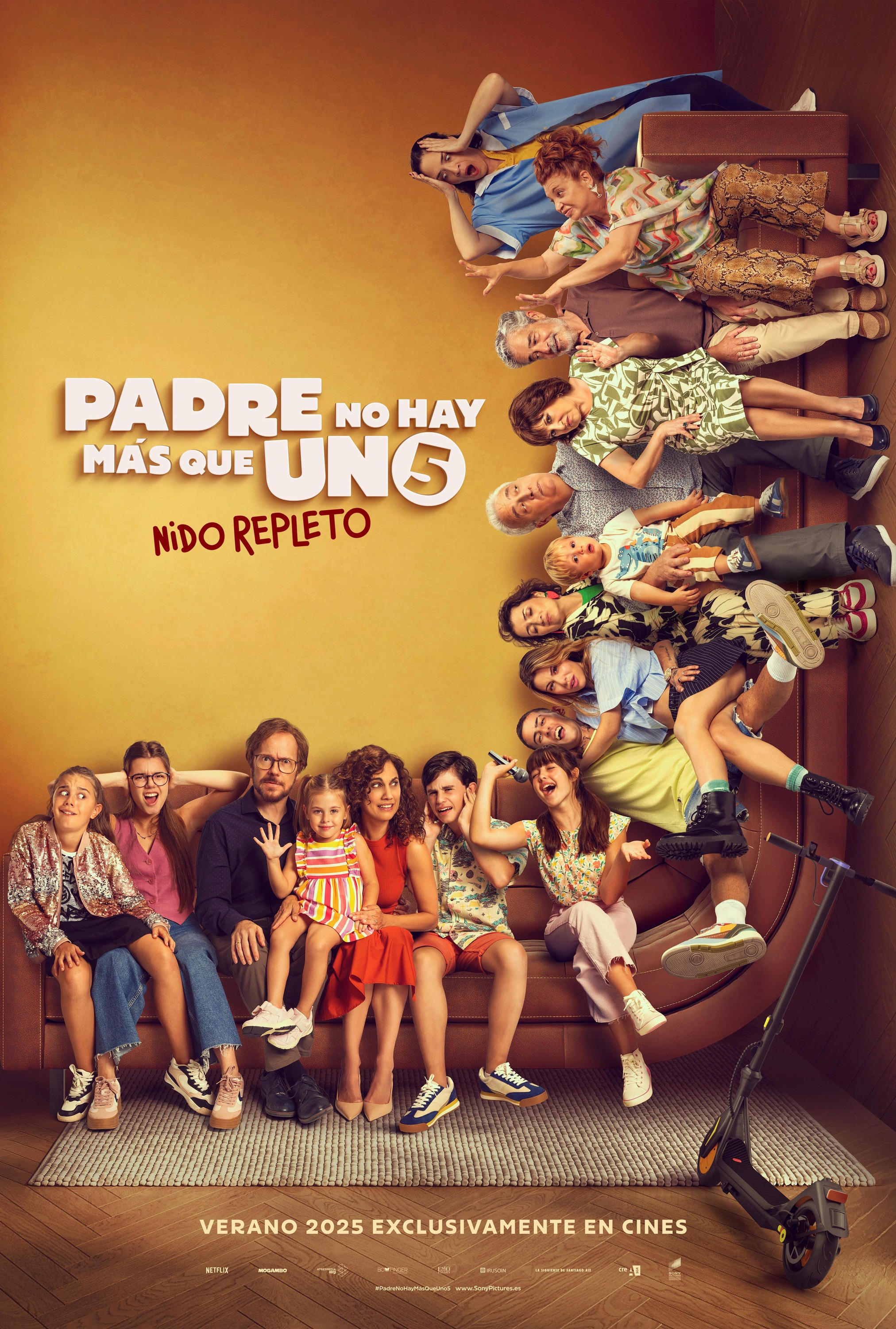 Mega Sized Movie Poster Image for Padre no hay más que uno 5 (#1 of 2)