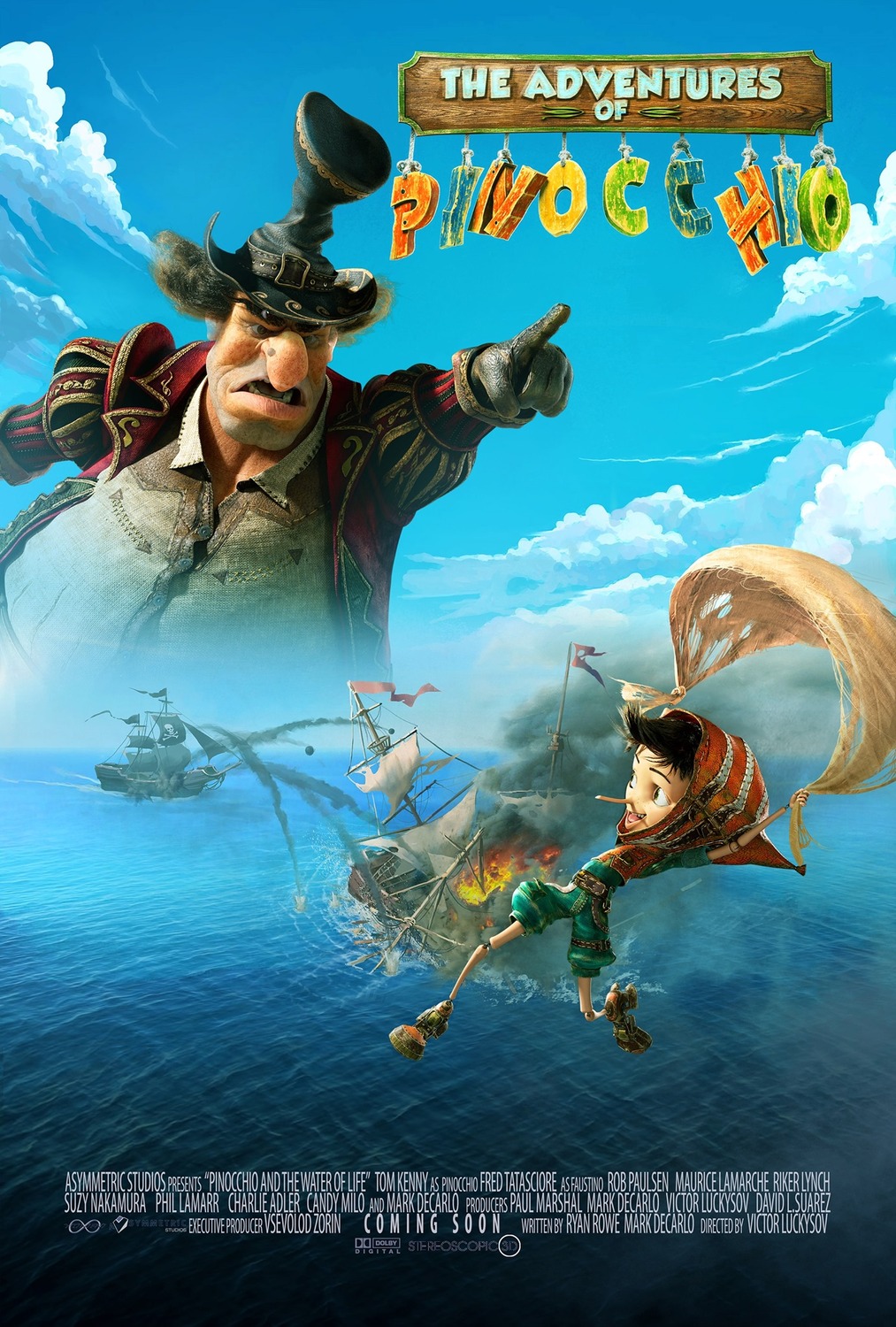 Extra Large Movie Poster Image for Pinocchio (#2 of 3)