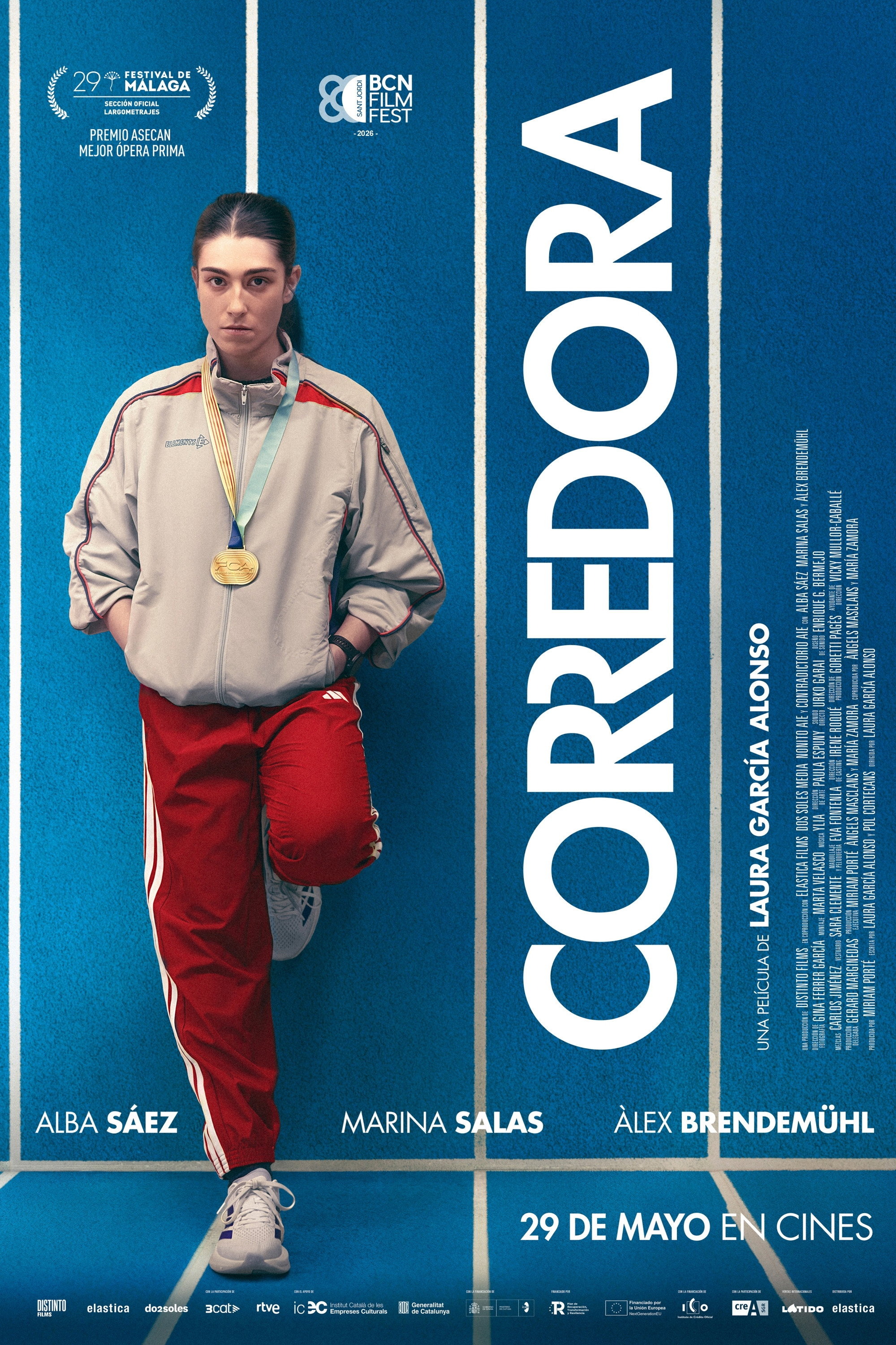Mega Sized Movie Poster Image for Corredora 