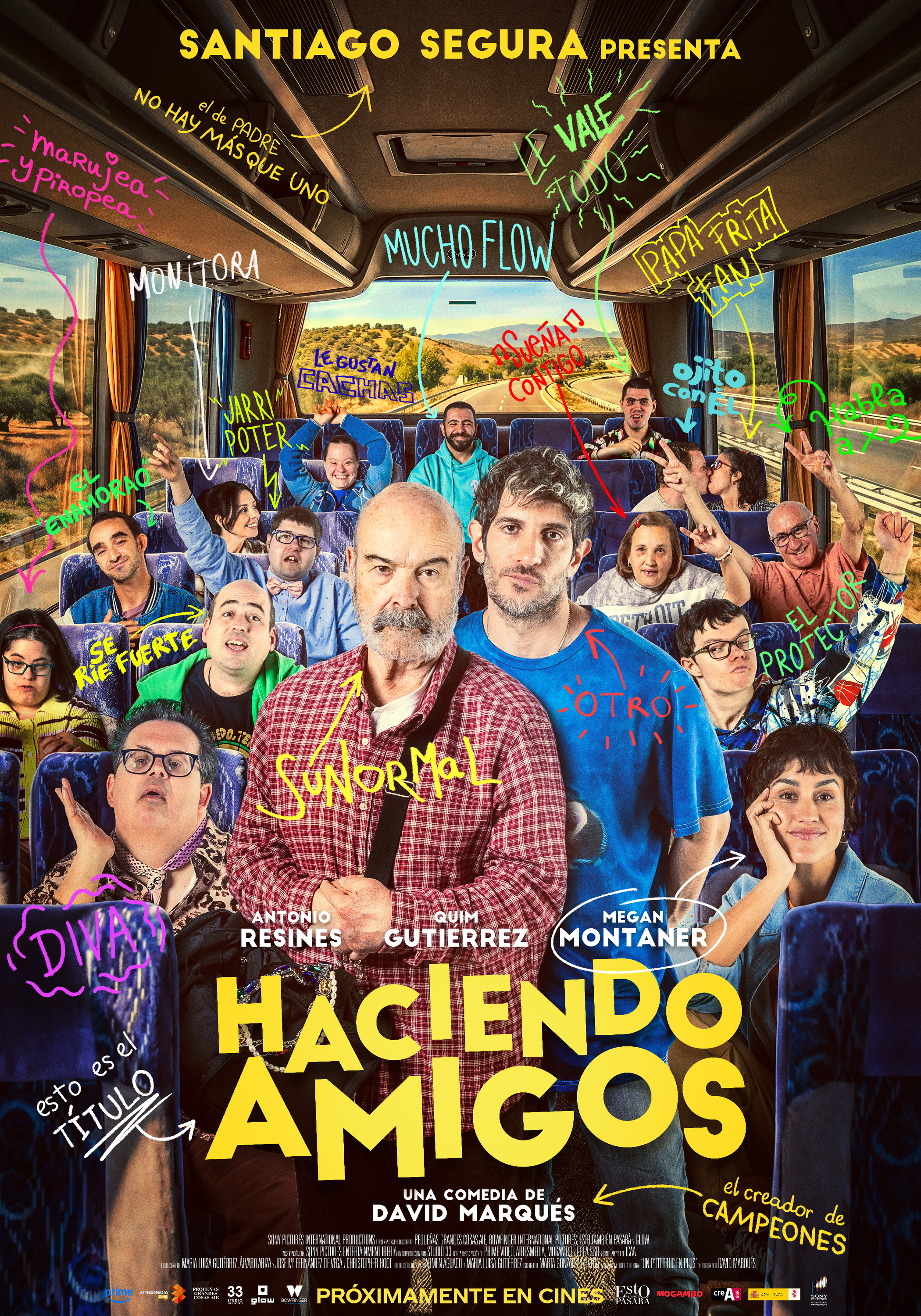 Mega Sized Movie Poster Image for Haciendo amigos 