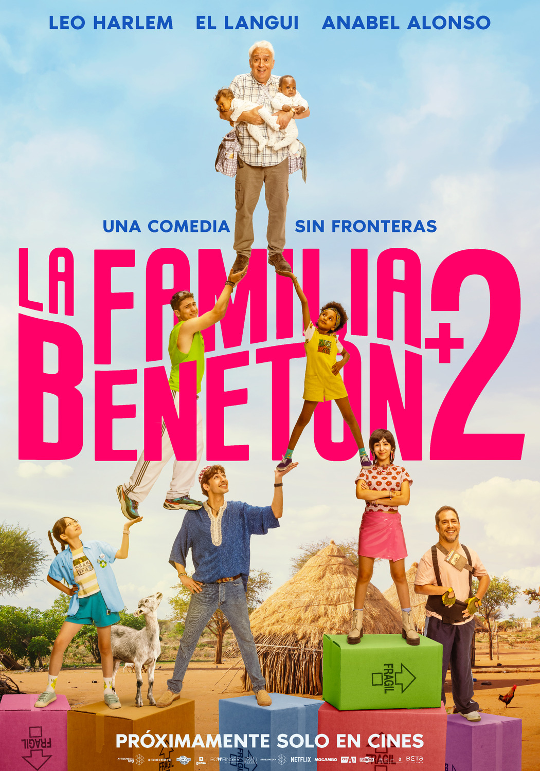 Extra Large Movie Poster Image for La familia Benetón +2 