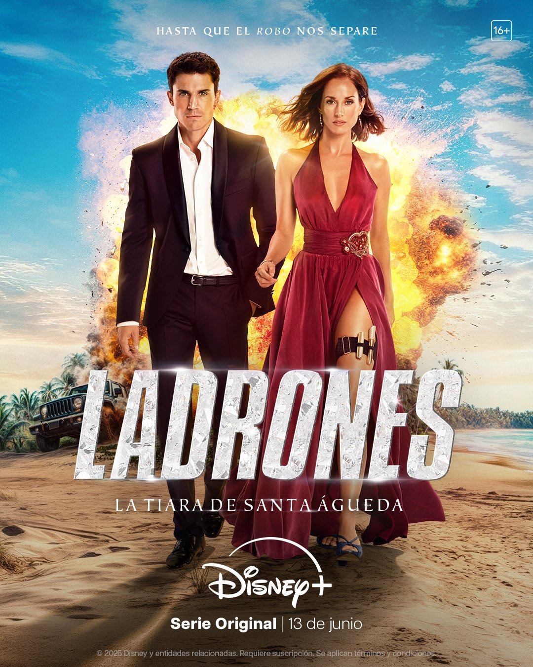 Extra Large TV Poster Image for Ladrones: la tiara de santa Águeda (#1 of 2)