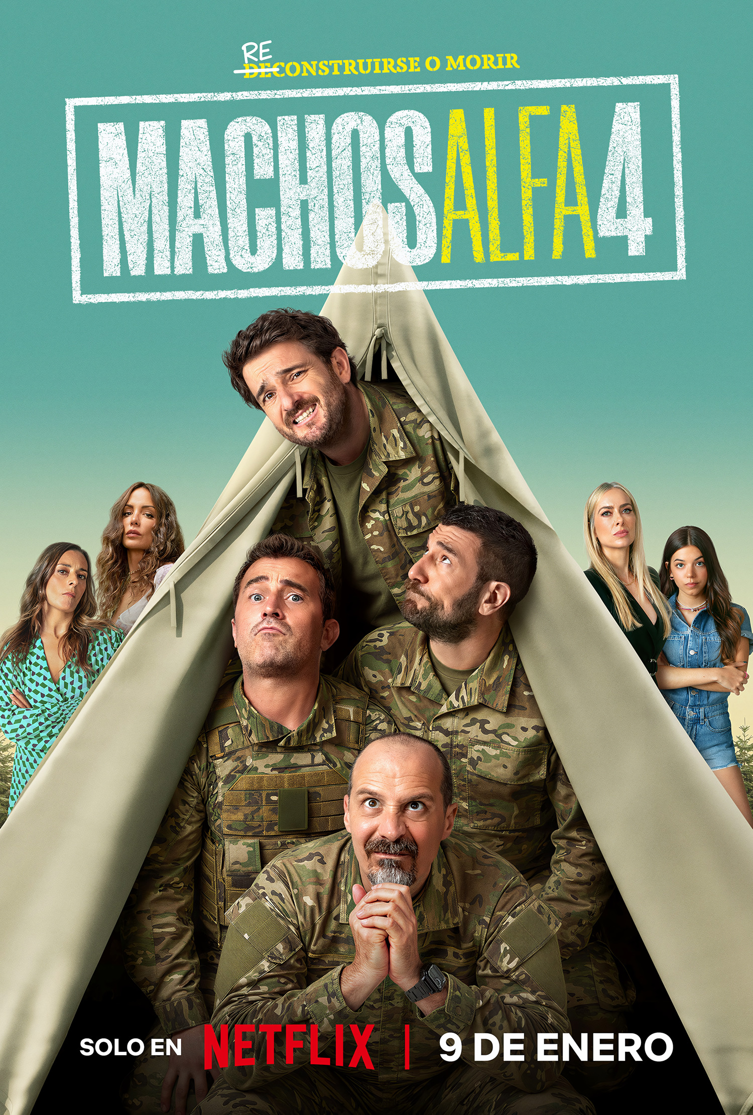 Mega Sized TV Poster Image for Machos Alfa (#3 of 3)