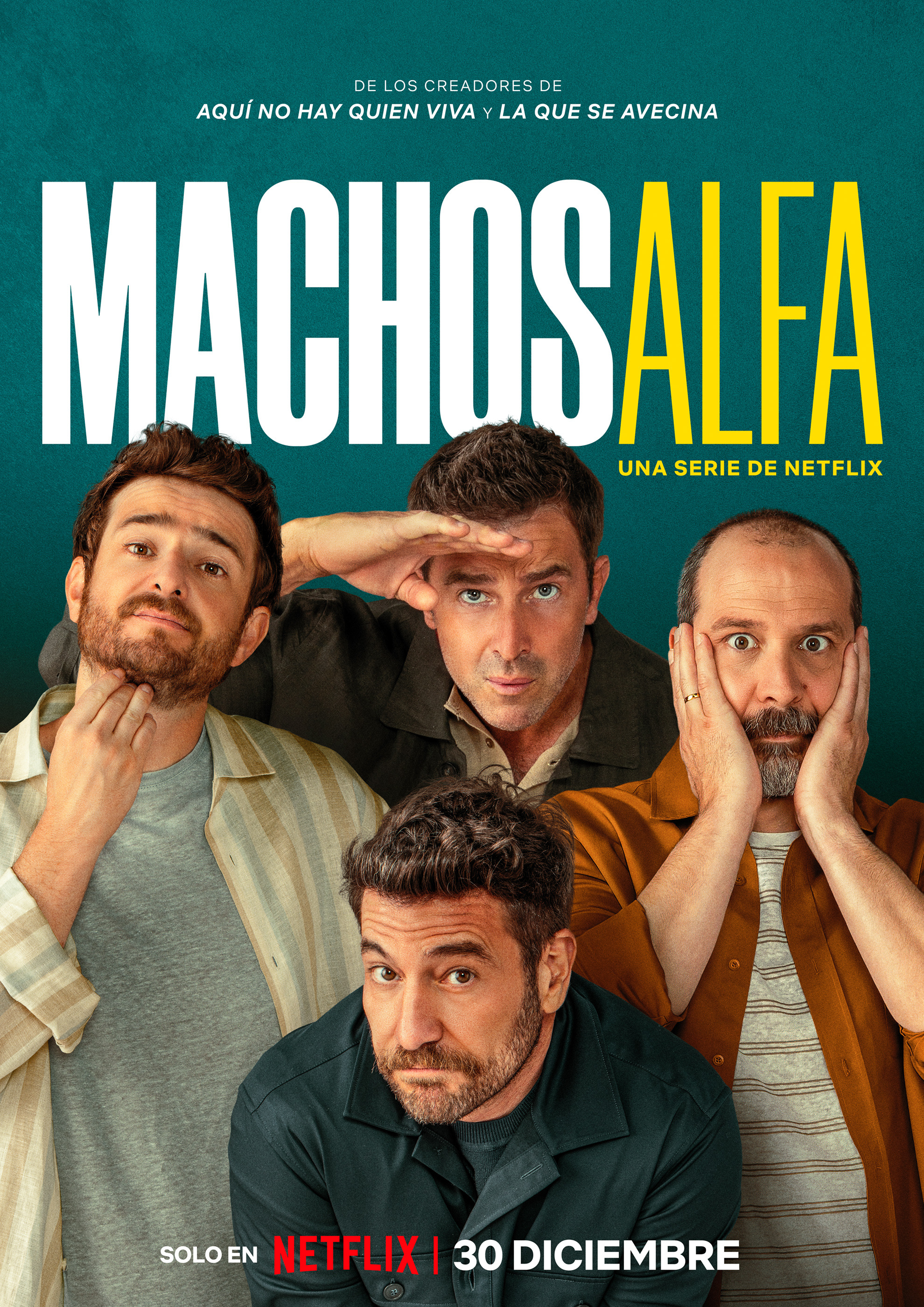 Mega Sized TV Poster Image for Machos Alfa (#1 of 2)