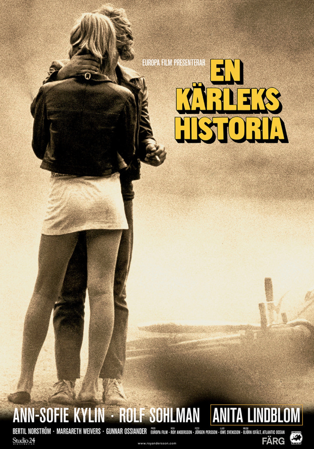 Extra Large Movie Poster Image for En kärlekshistoria (#1 of 2)