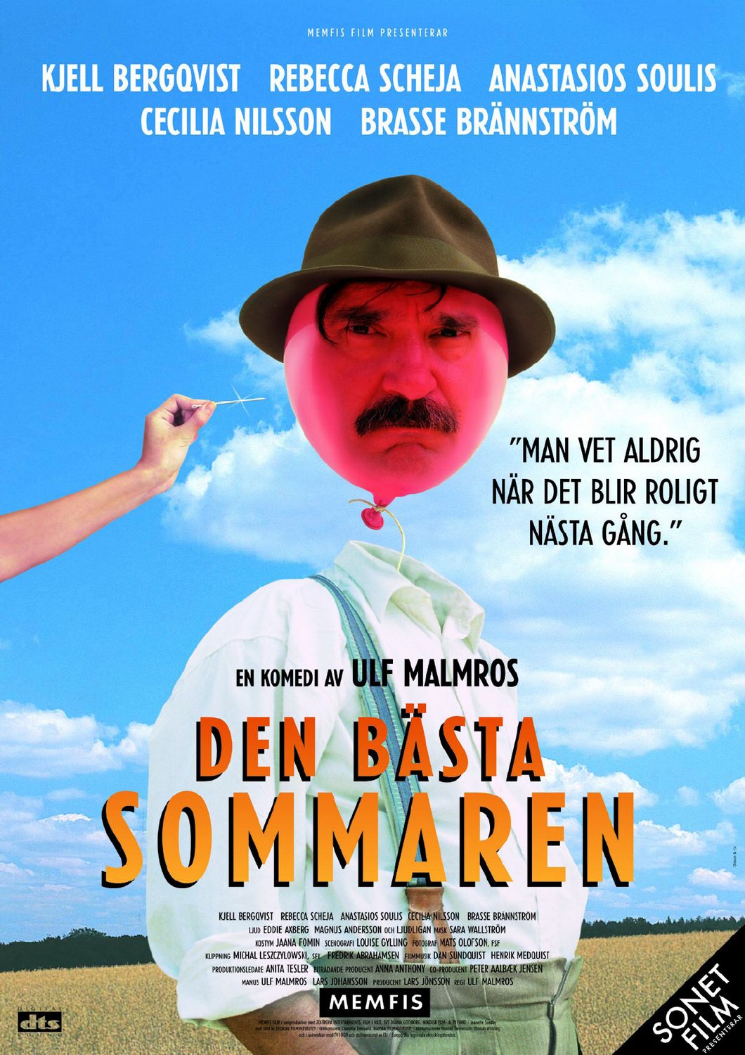 Extra Large Movie Poster Image for Bästa sommaren, Den 