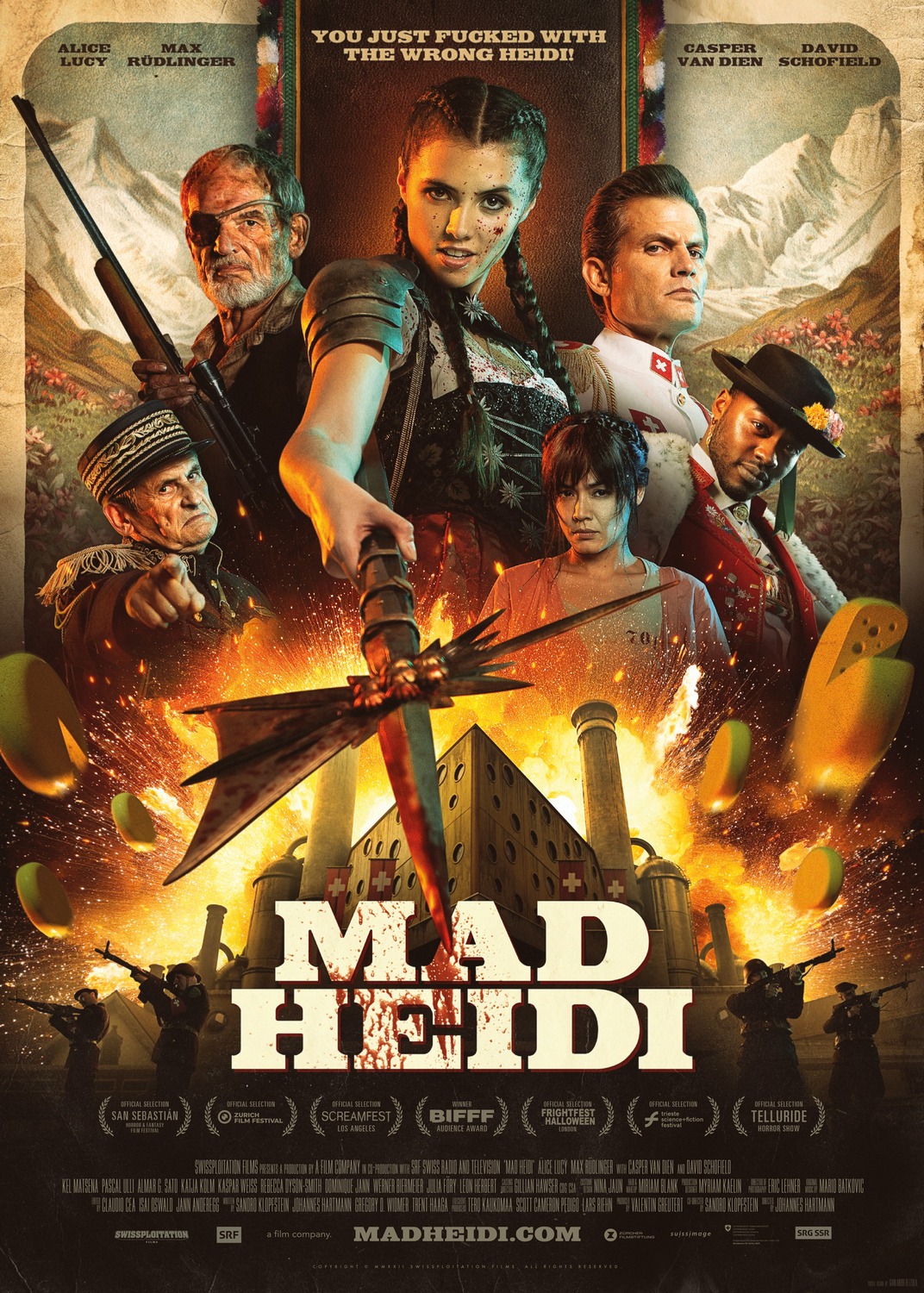 Extra Large Movie Poster Image for Mad Heidi (#2 of 4)
