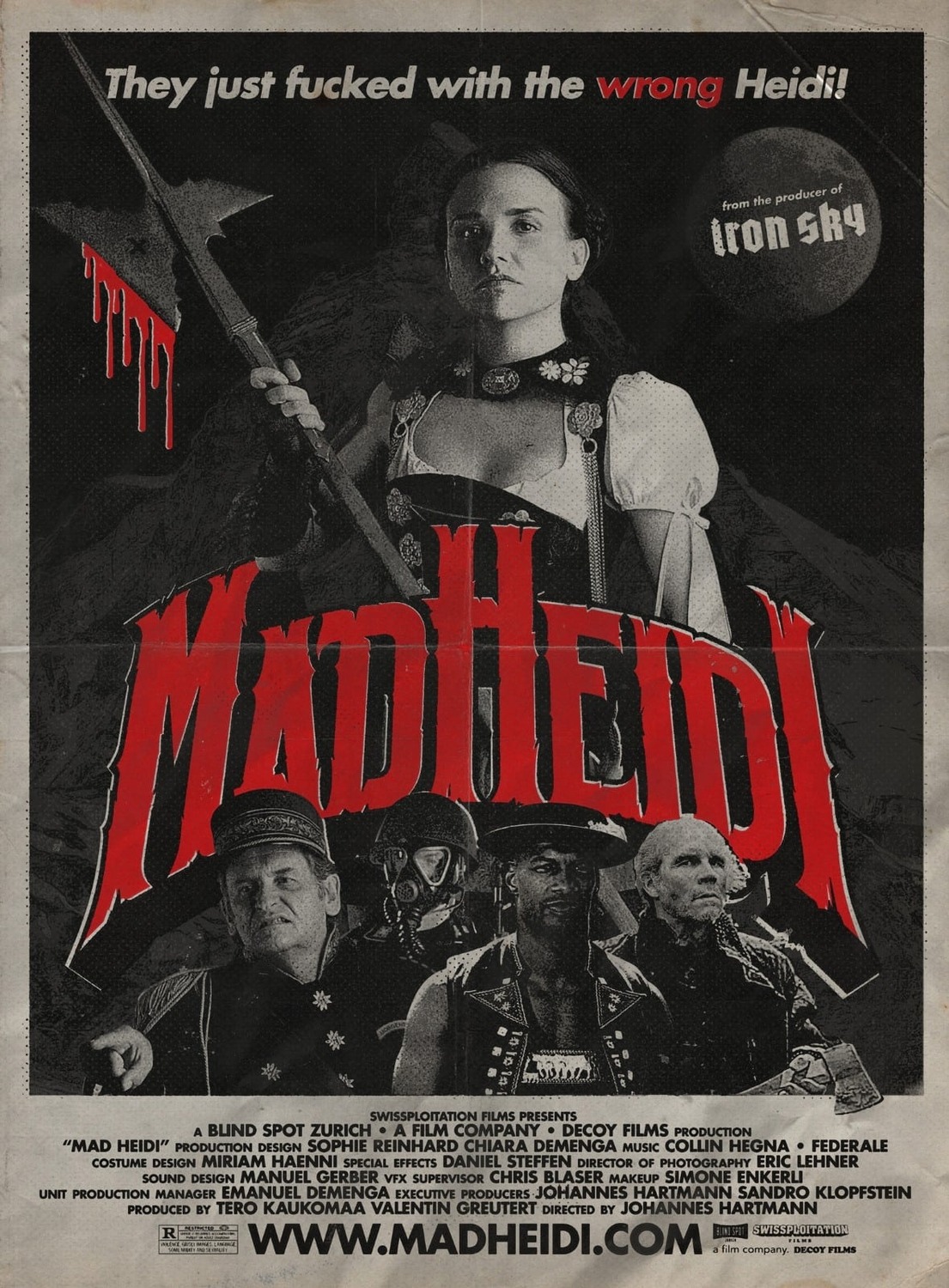 Extra Large Movie Poster Image for Mad Heidi (#4 of 4)