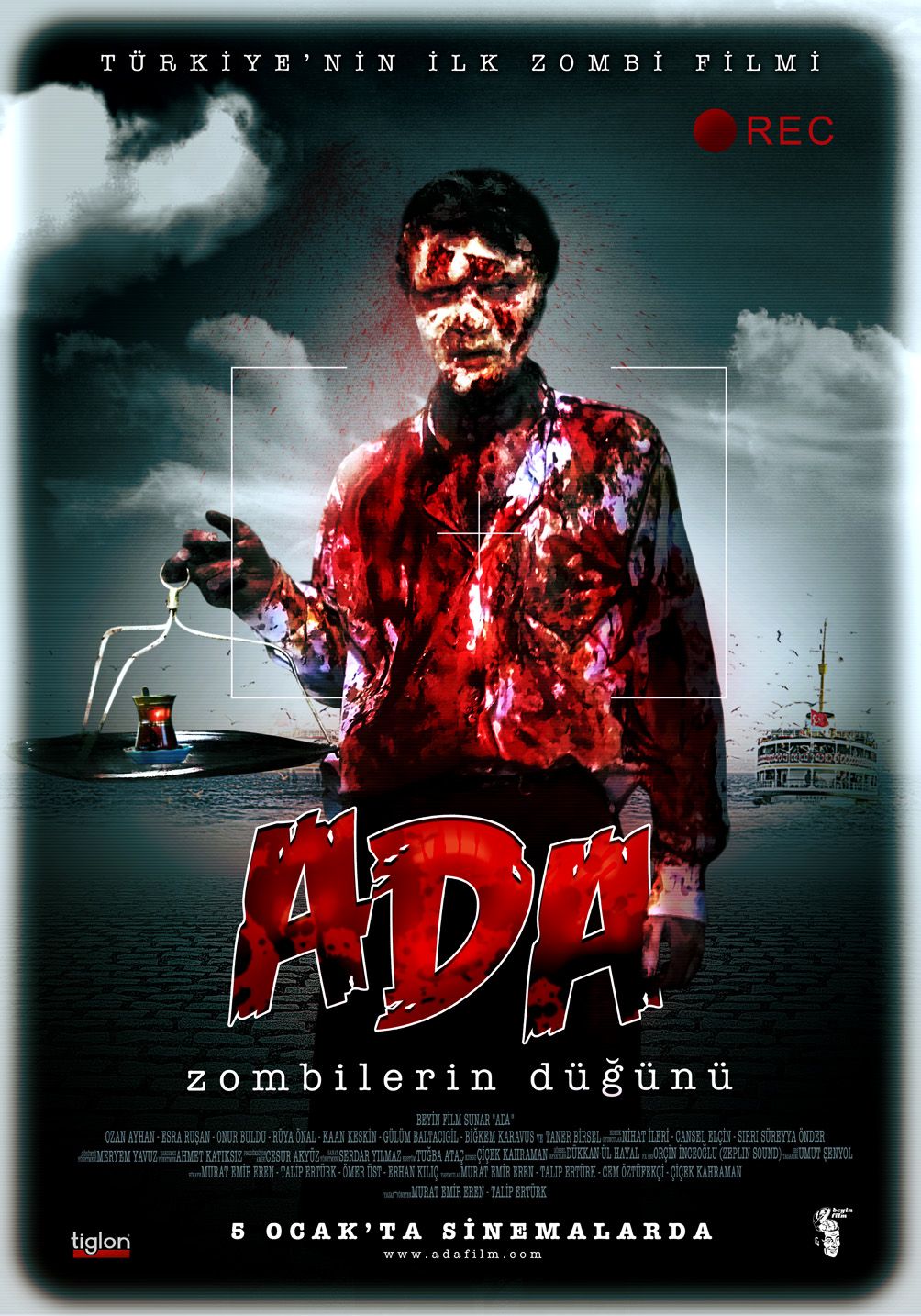 Extra Large Movie Poster Image for Ada: Zombilerin dügünü 