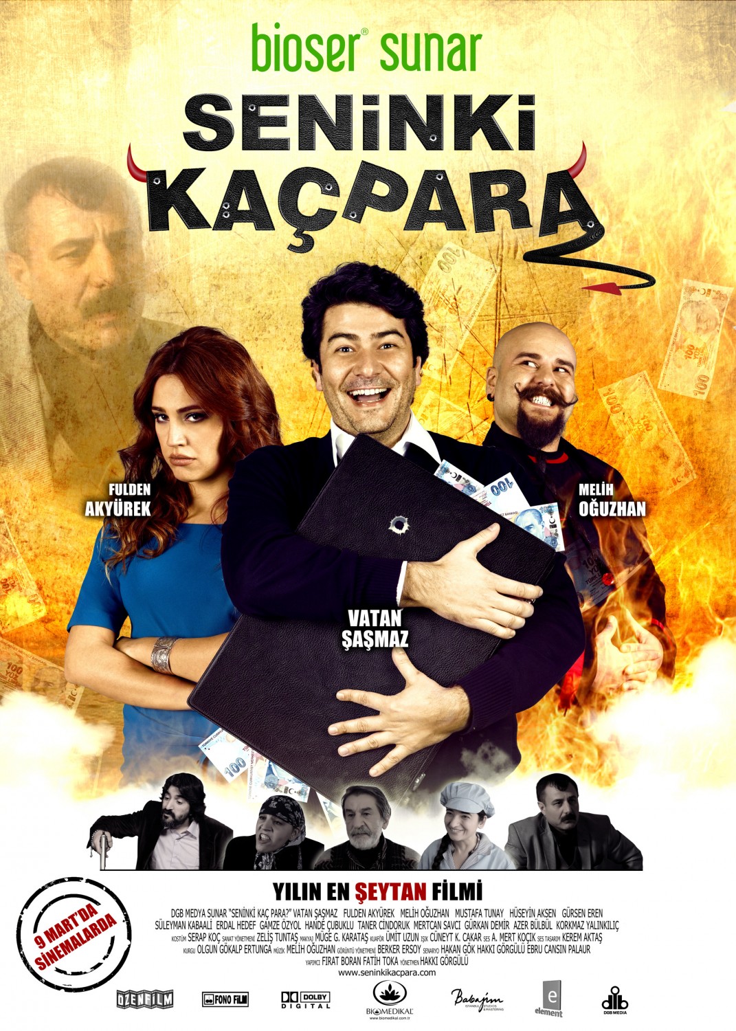 Extra Large Movie Poster Image for Seninki kaç para? 