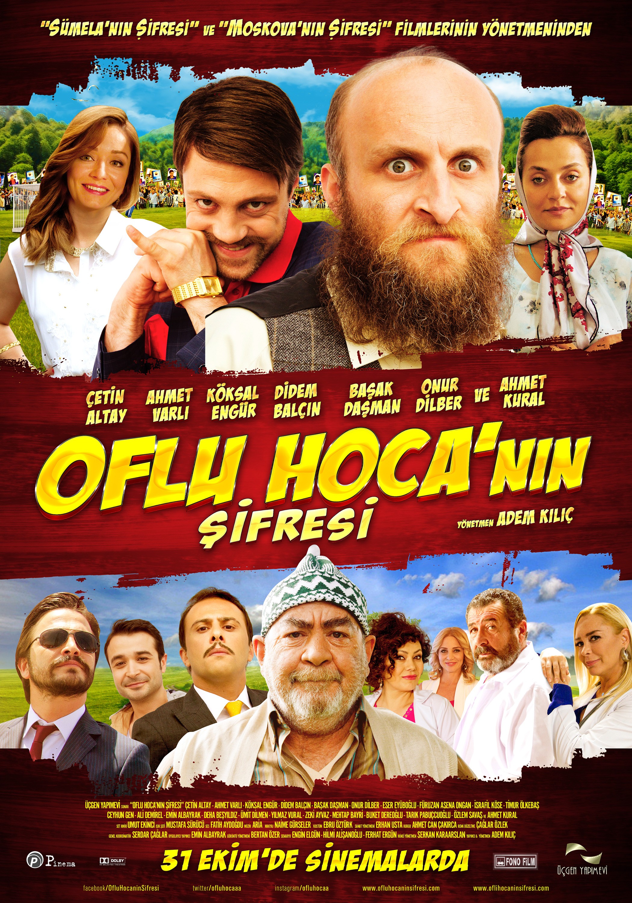 Mega Sized Movie Poster Image for Oflu Hoca'nin Sifresi 