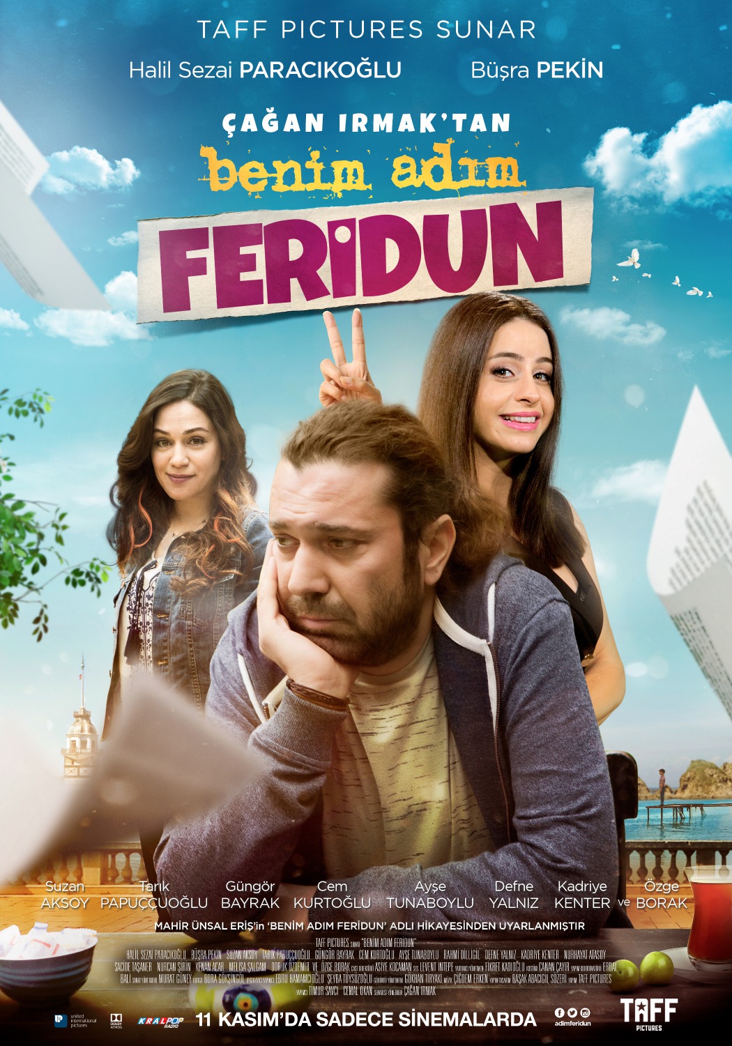 Extra Large Movie Poster Image for Benim Adim Feridun 