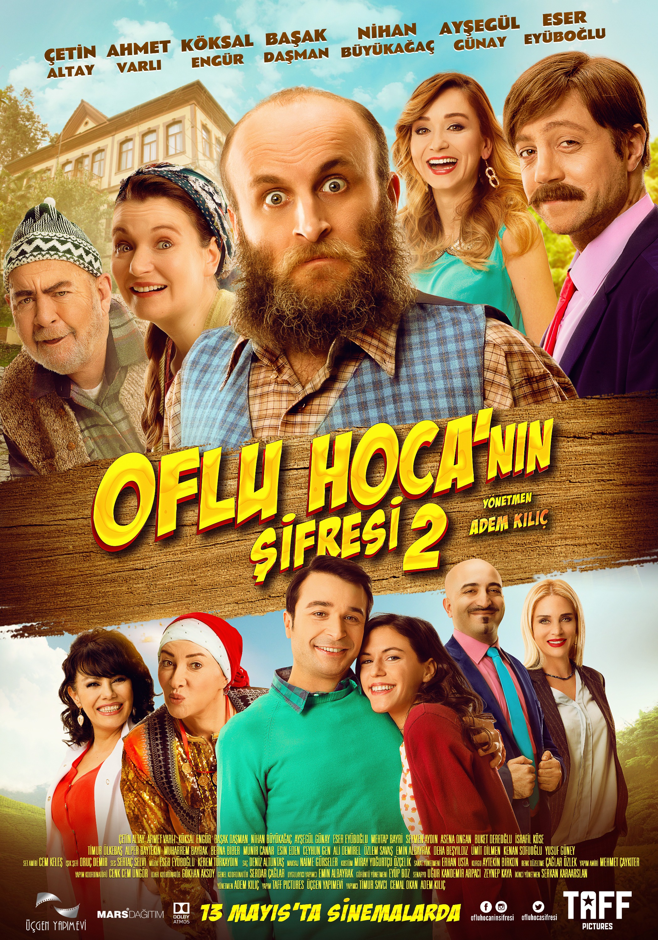 Mega Sized Movie Poster Image for Oflu Hoca'nin Sifresi 2 