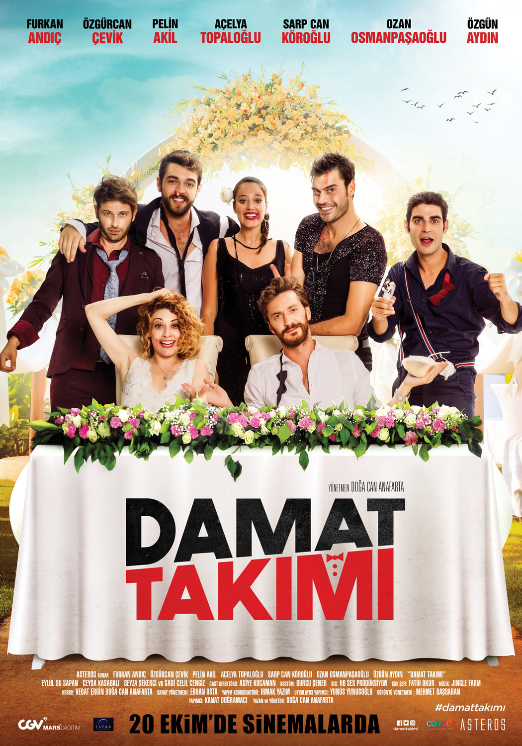 Extra Large Movie Poster Image for Damat Takimi 