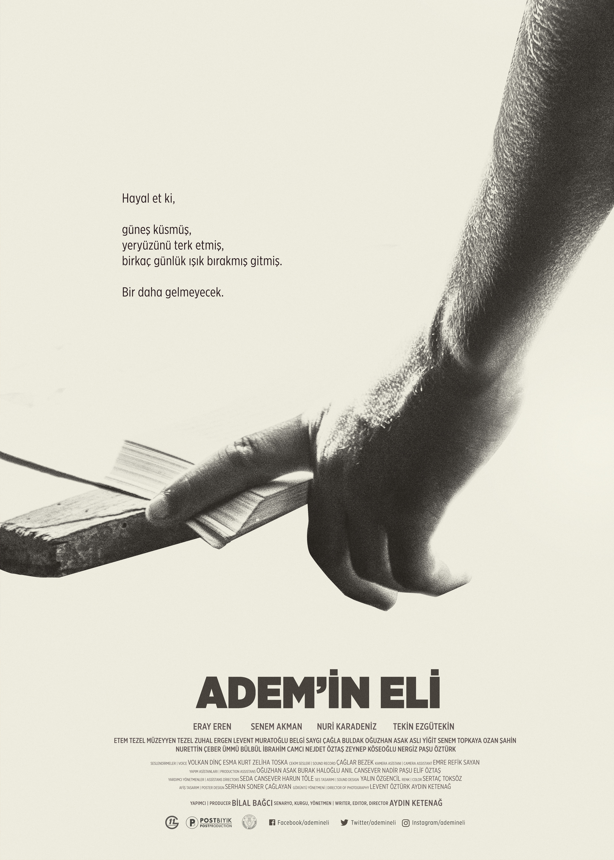 Mega Sized Movie Poster Image for Adem'in Eli (#1 of 3)
