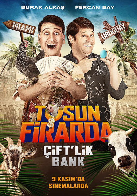 Çift'lik Bank: Tosun Firarda Movie Poster