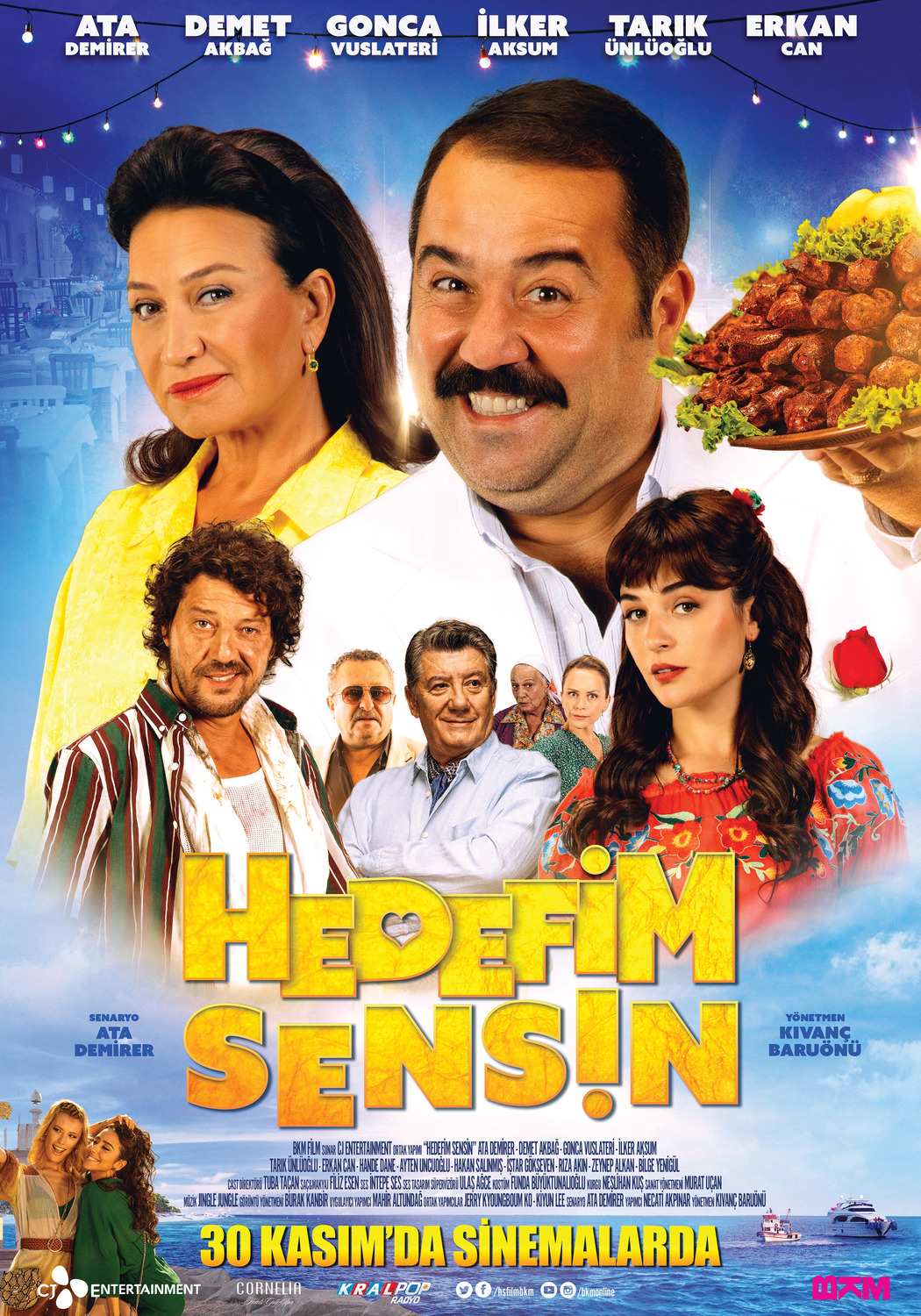 Extra Large Movie Poster Image for Hedefim Sensin 
