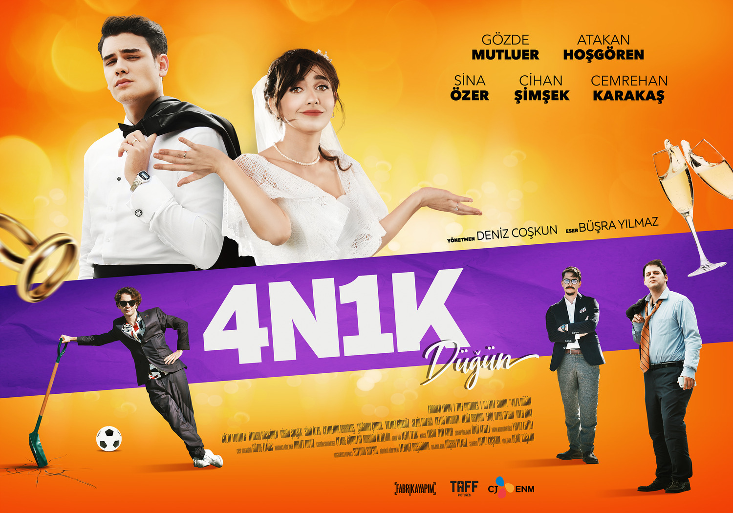 Extra Large Movie Poster Image for 4N1K Dügün (#2 of 2)