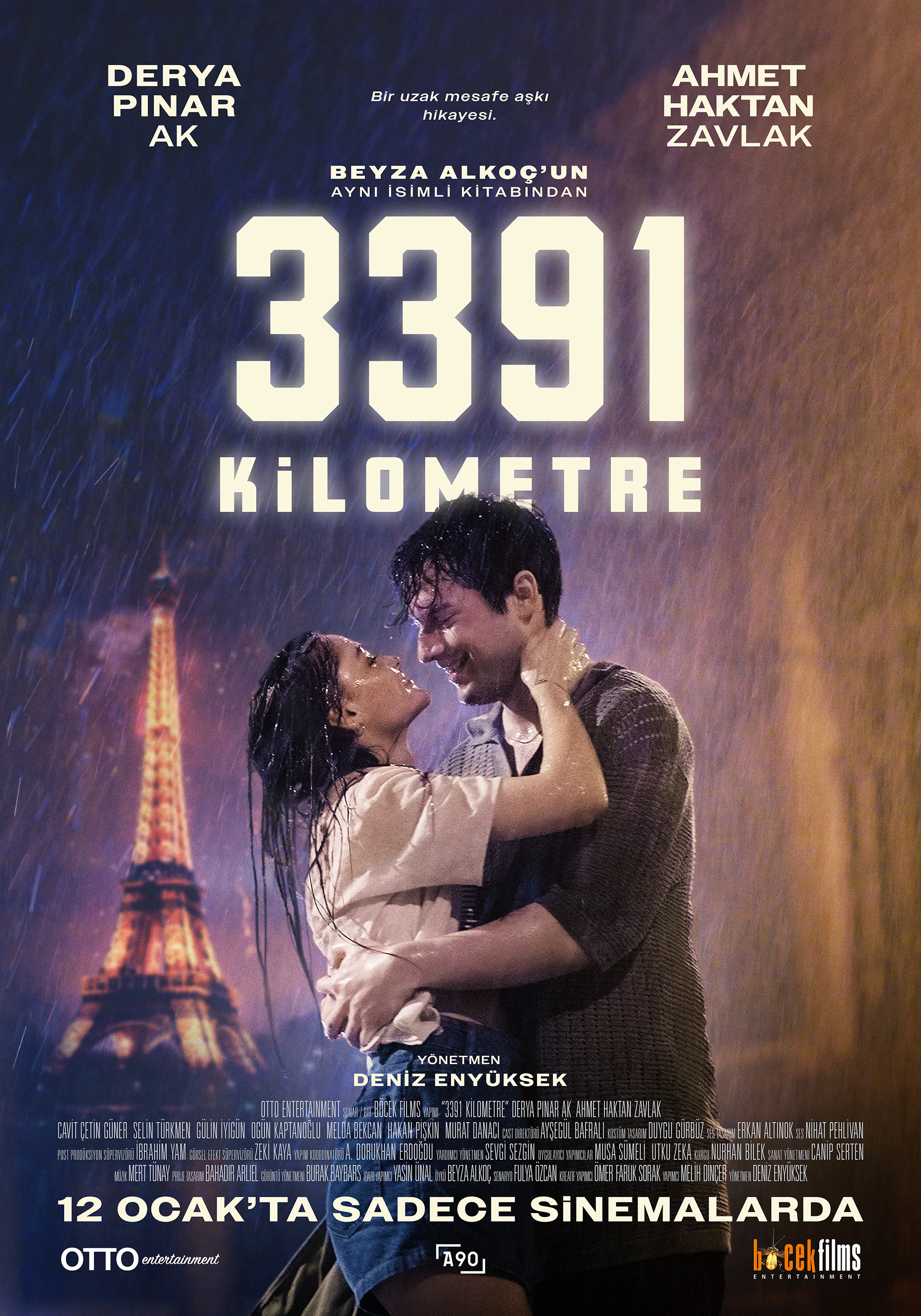 Mega Sized Movie Poster Image for 3391 Kilometre 