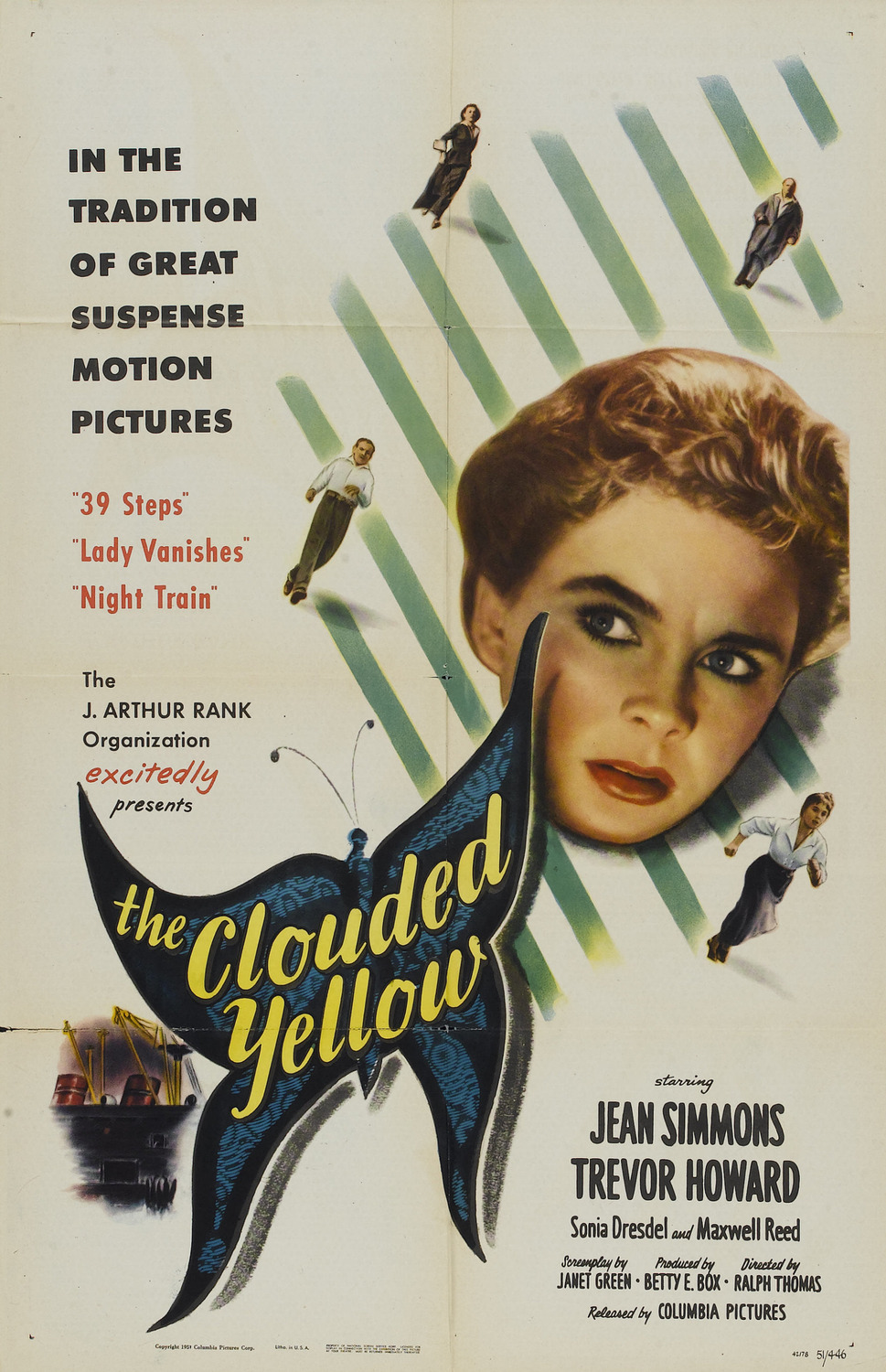 Extra Large Movie Poster Image for The Clouded Yellow (#2 of 2)