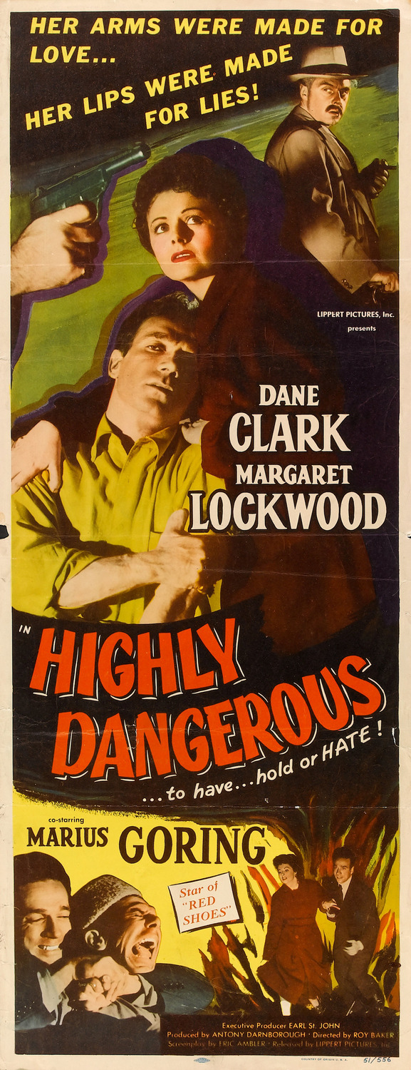 Extra Large Movie Poster Image for Highly Dangerous (#2 of 2)