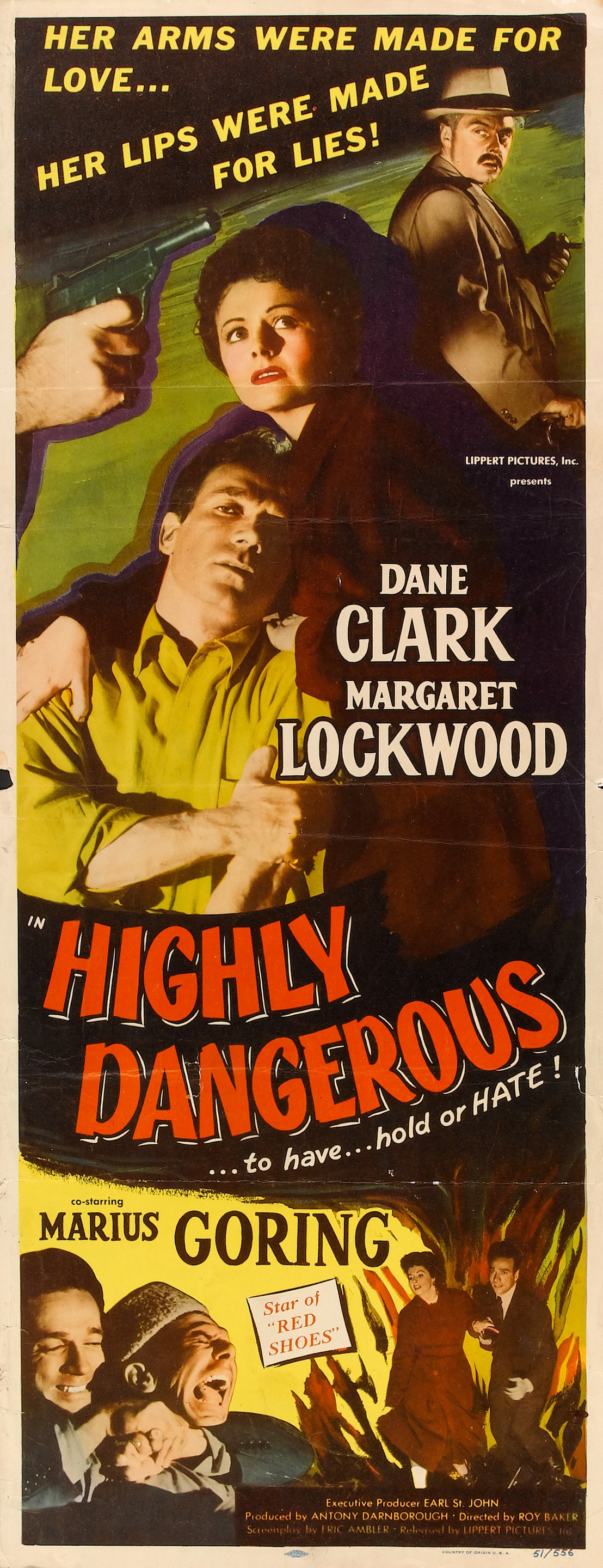 Mega Sized Movie Poster Image for Highly Dangerous (#2 of 2)