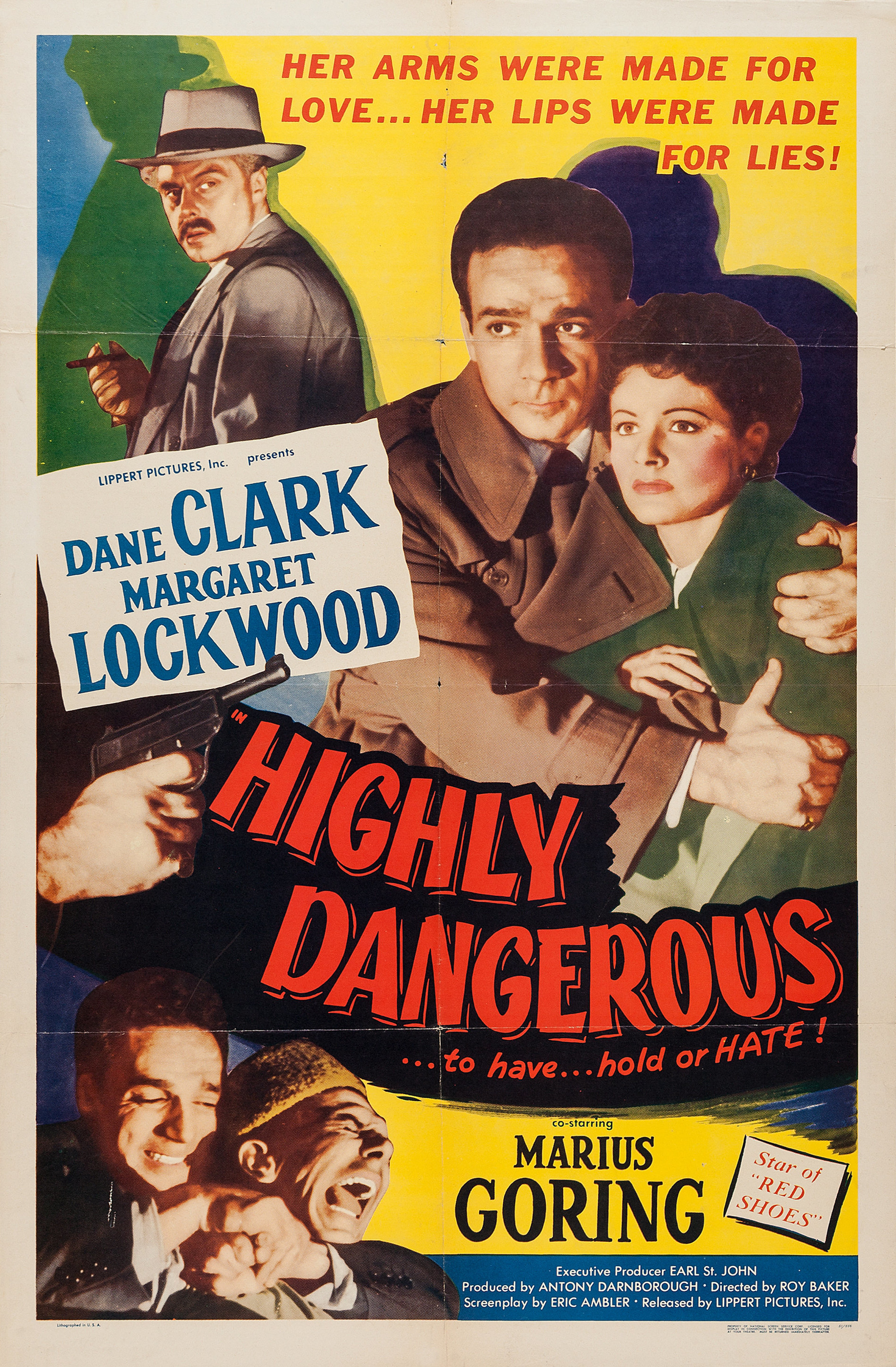Mega Sized Movie Poster Image for Highly Dangerous (#1 of 2)